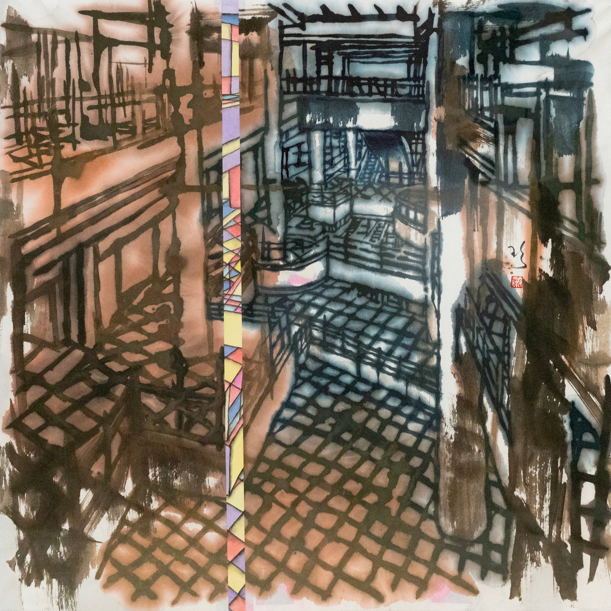 Hong Sek Chern, Untitled (Cities), Undated