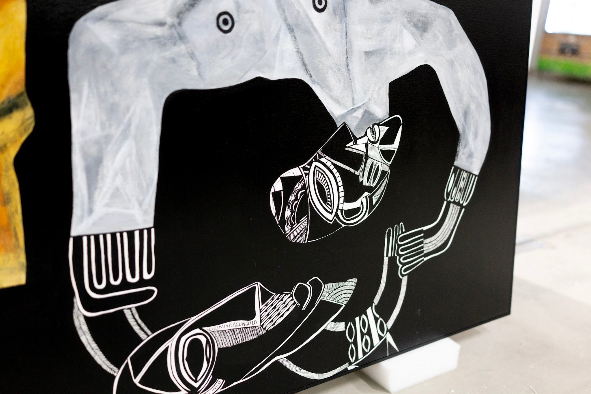 Jimmy Chishi, Untitled (Totems), 2011