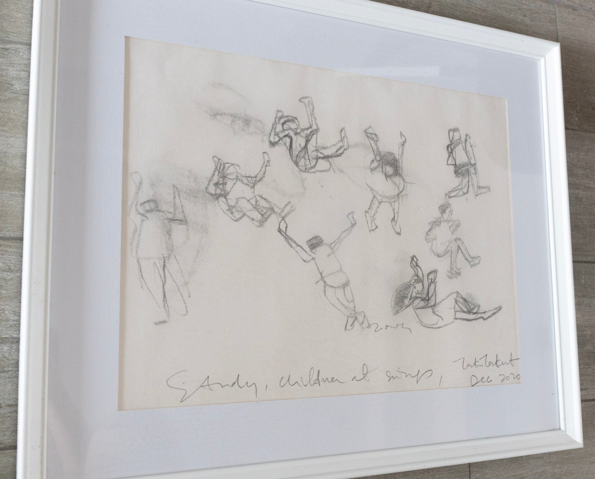 Jimmy Ong, Tak Takut: Study, Playground & Study, Children at Swings, 2020