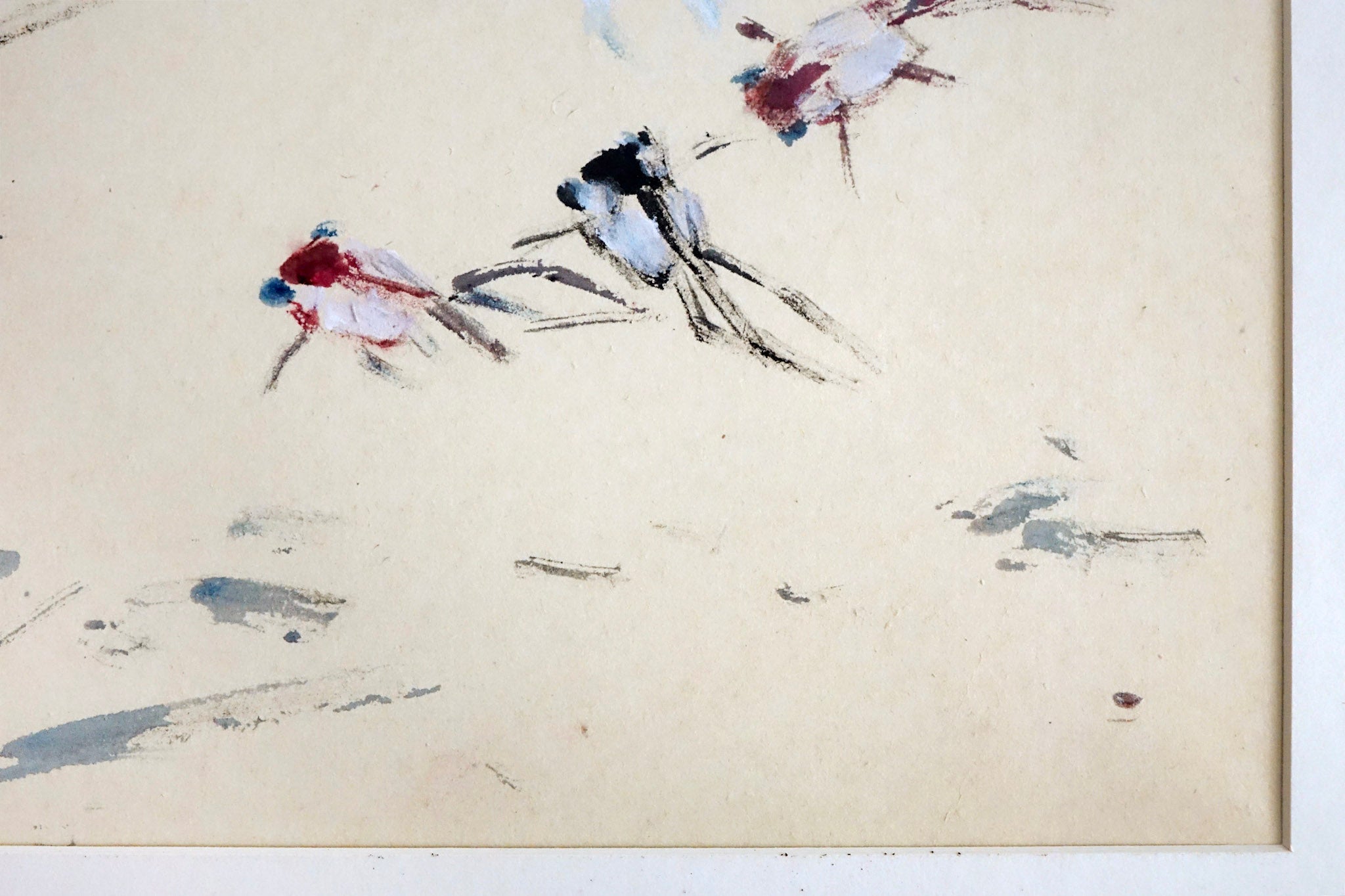 Chen Wen Hsi, Six Goldfishes, 1980