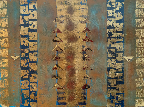 Tung Yue Nang, Untitled (Gold Leaf II), Undated