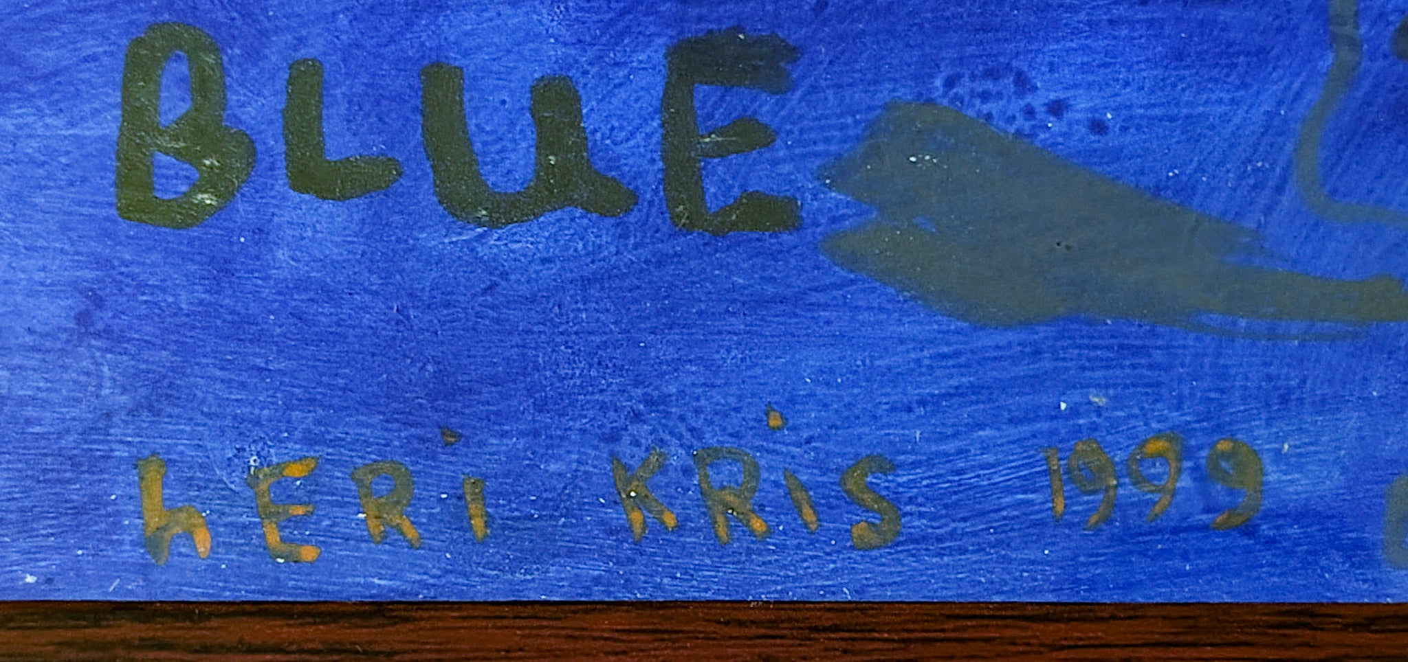 Heri Kris, Crown in The Blue Ocean, 1999