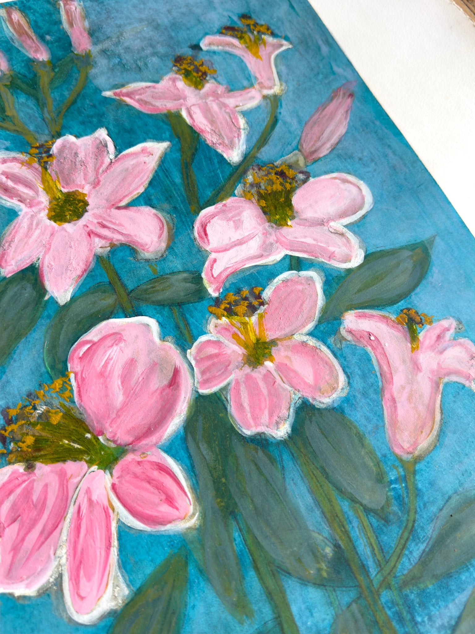 Chen Cheng Mei, Untitled (Pink Lilies), 1990