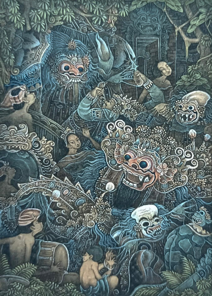 Ngakan Nyoman Weda, Barong, 1990