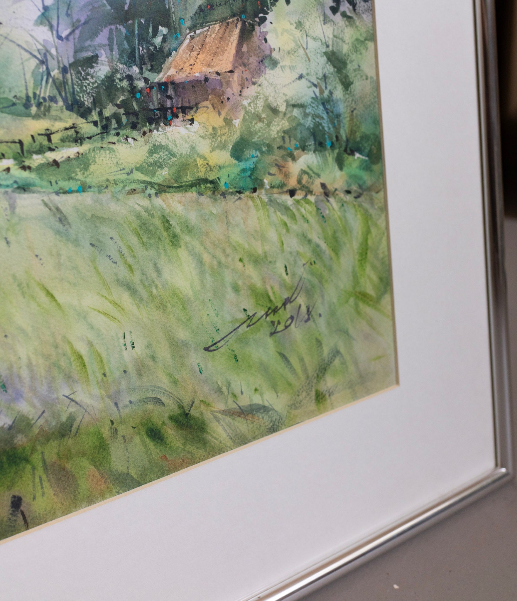 Thaworn Merurat, Untitled (Fields), 2018