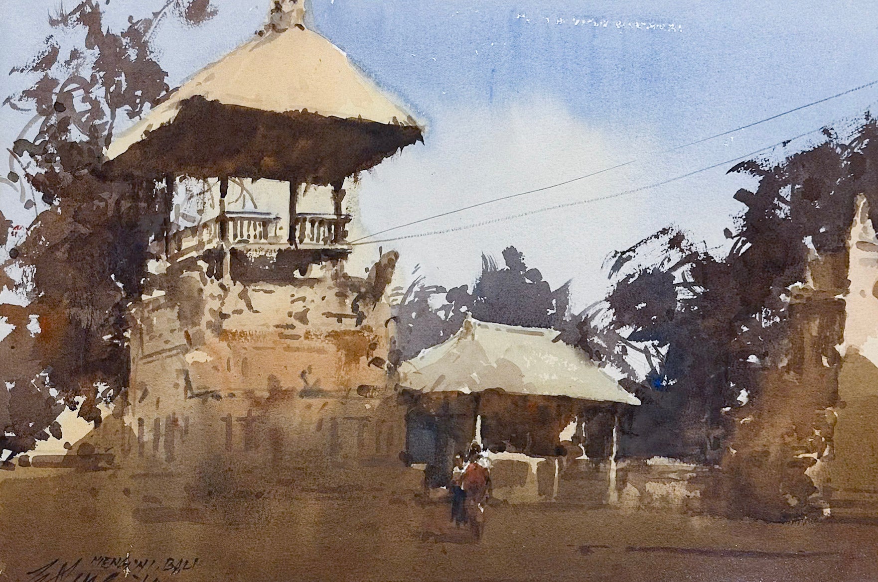 Ong Kim Seng, Taman Ayun, Bali, 2018