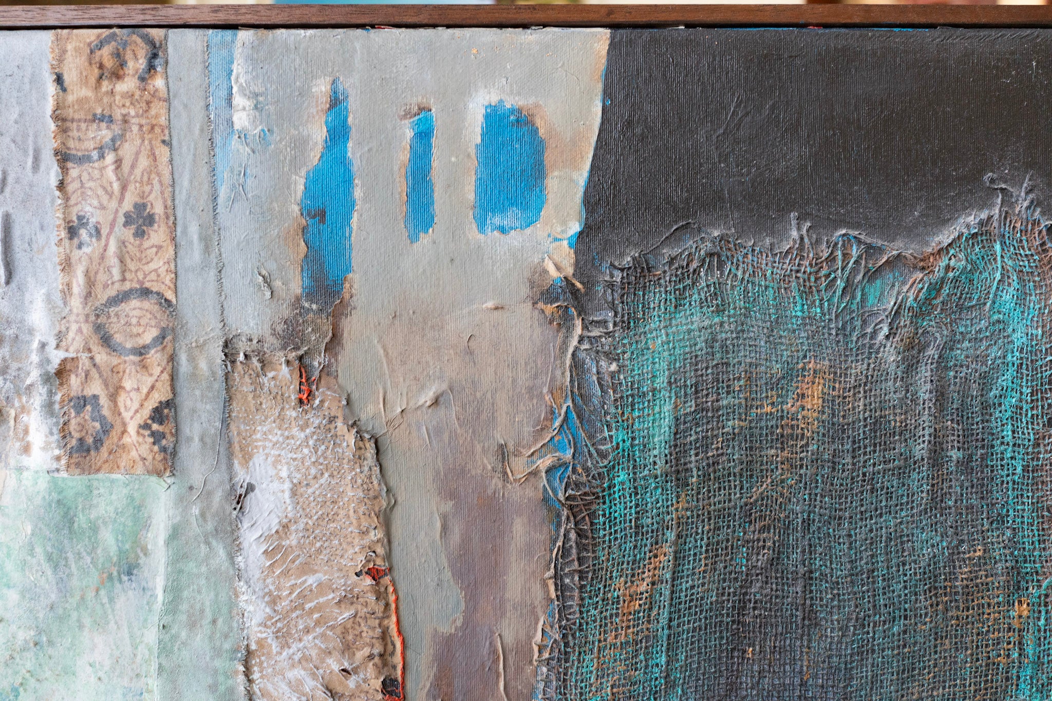 Tan Chin Chin, Untitled (Red and Green), 1991