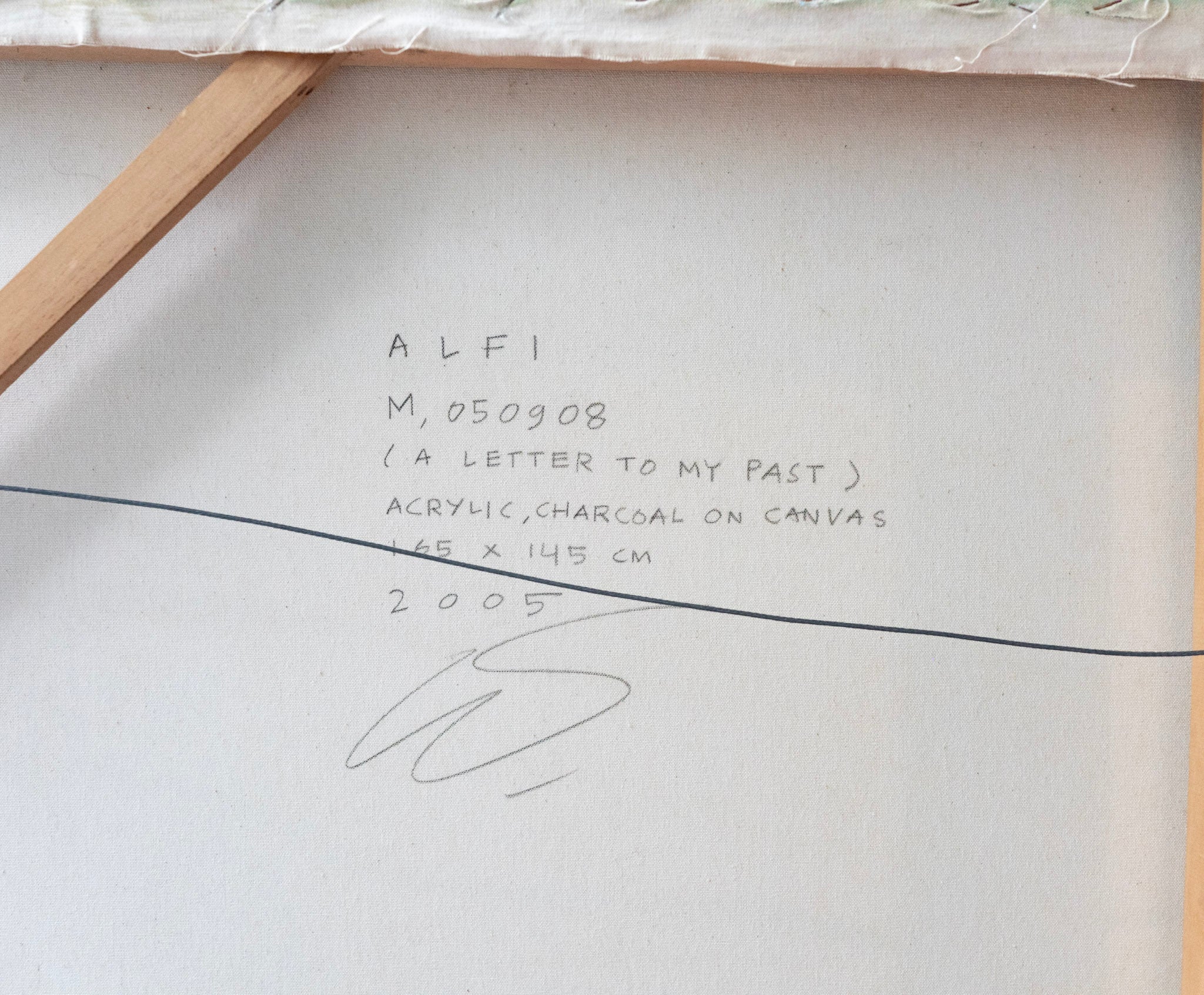 Alfi Jumaldi, M,050908 (A Letter to My Past), 2005