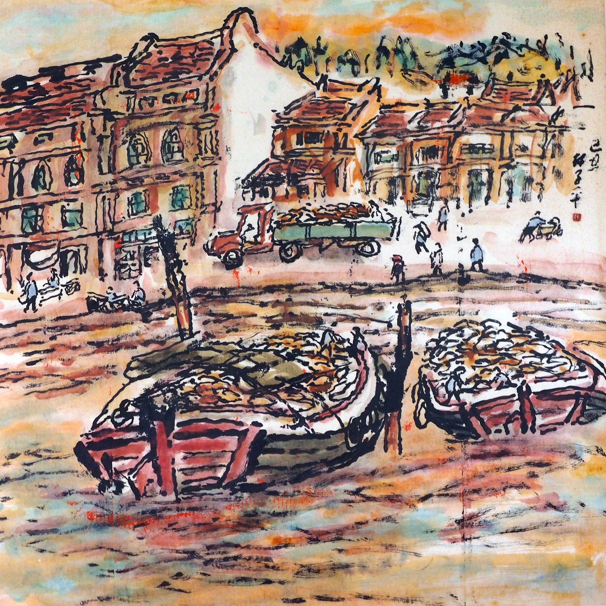 Lim Tze Peng, Boat Quay, 2008