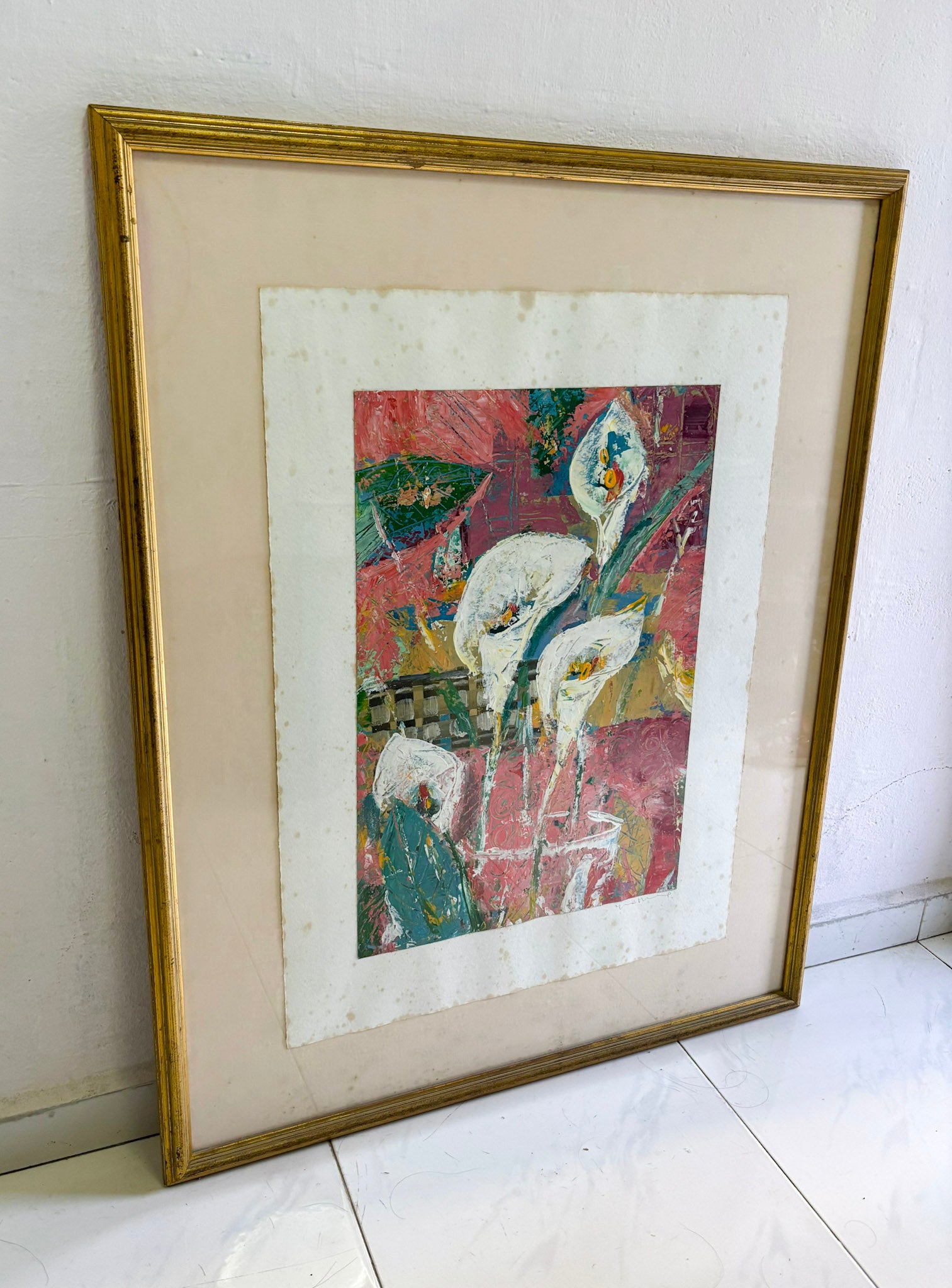 Unknown Artist, Lilies, Undated