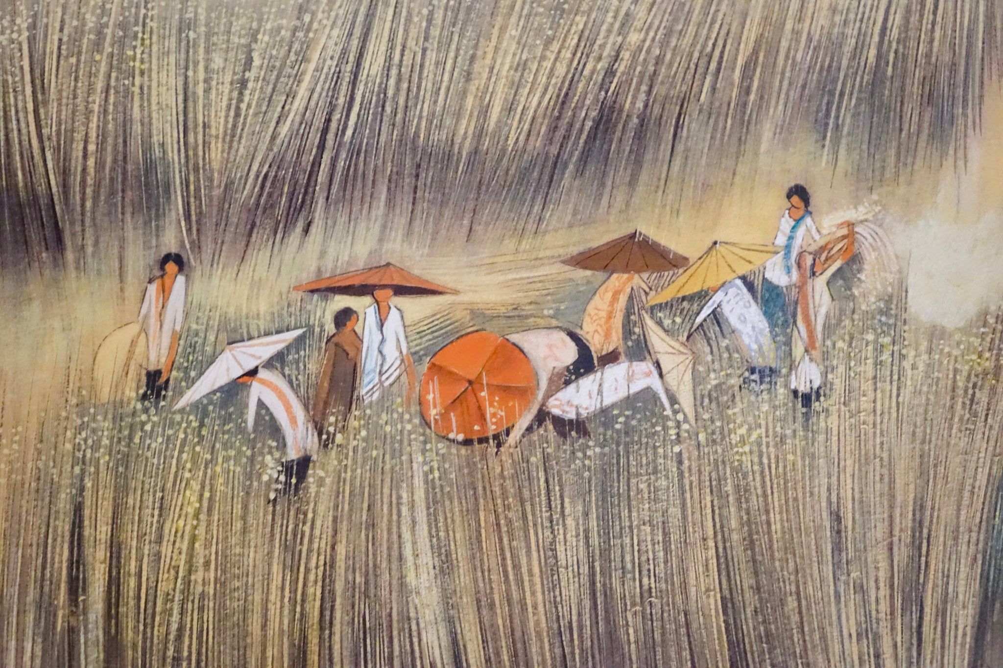 Tay Bak Koi, Untitled (Golden Harvest), 1989