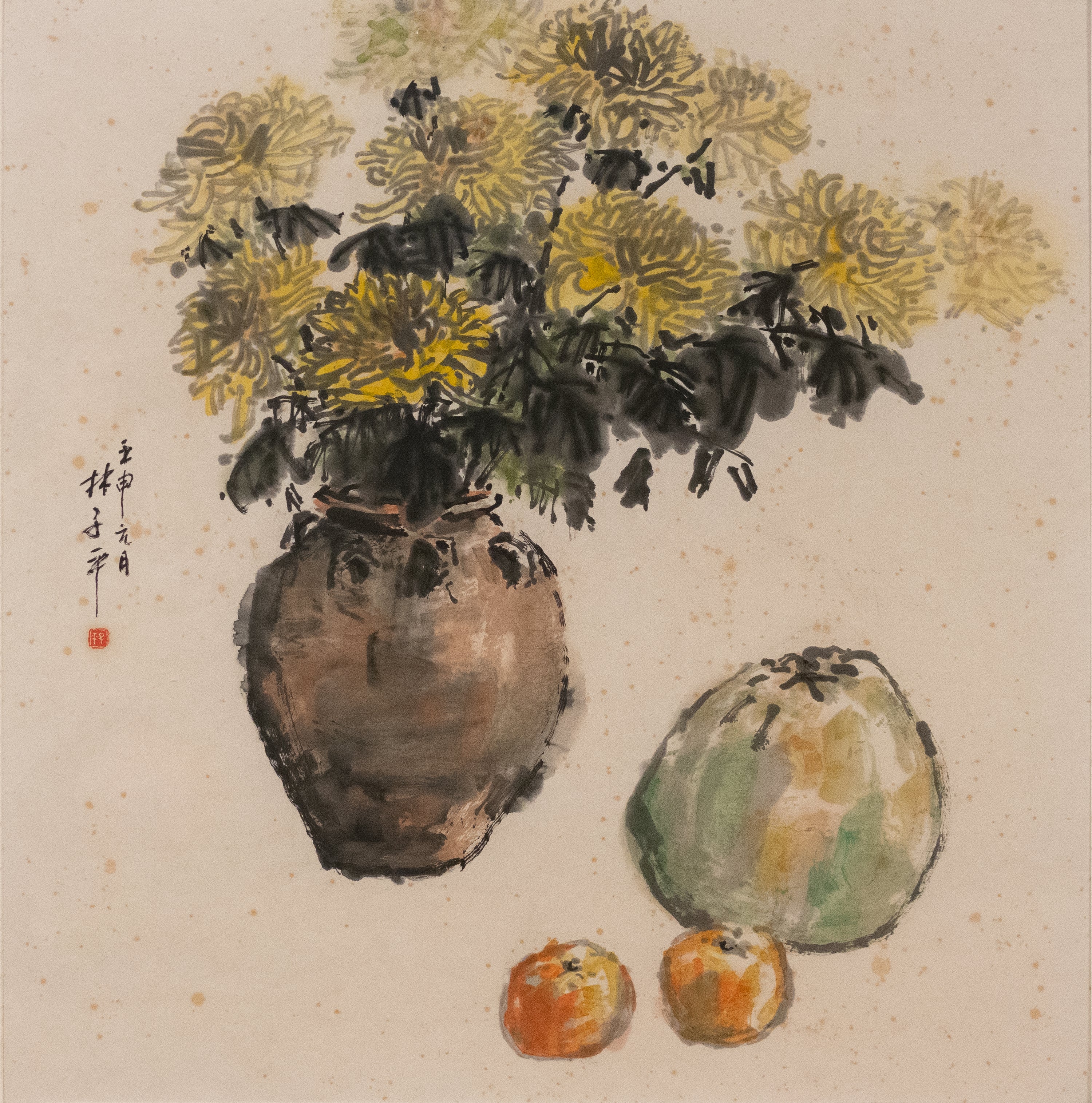 Lim Tze Peng, Flowers and Fruits, 1992