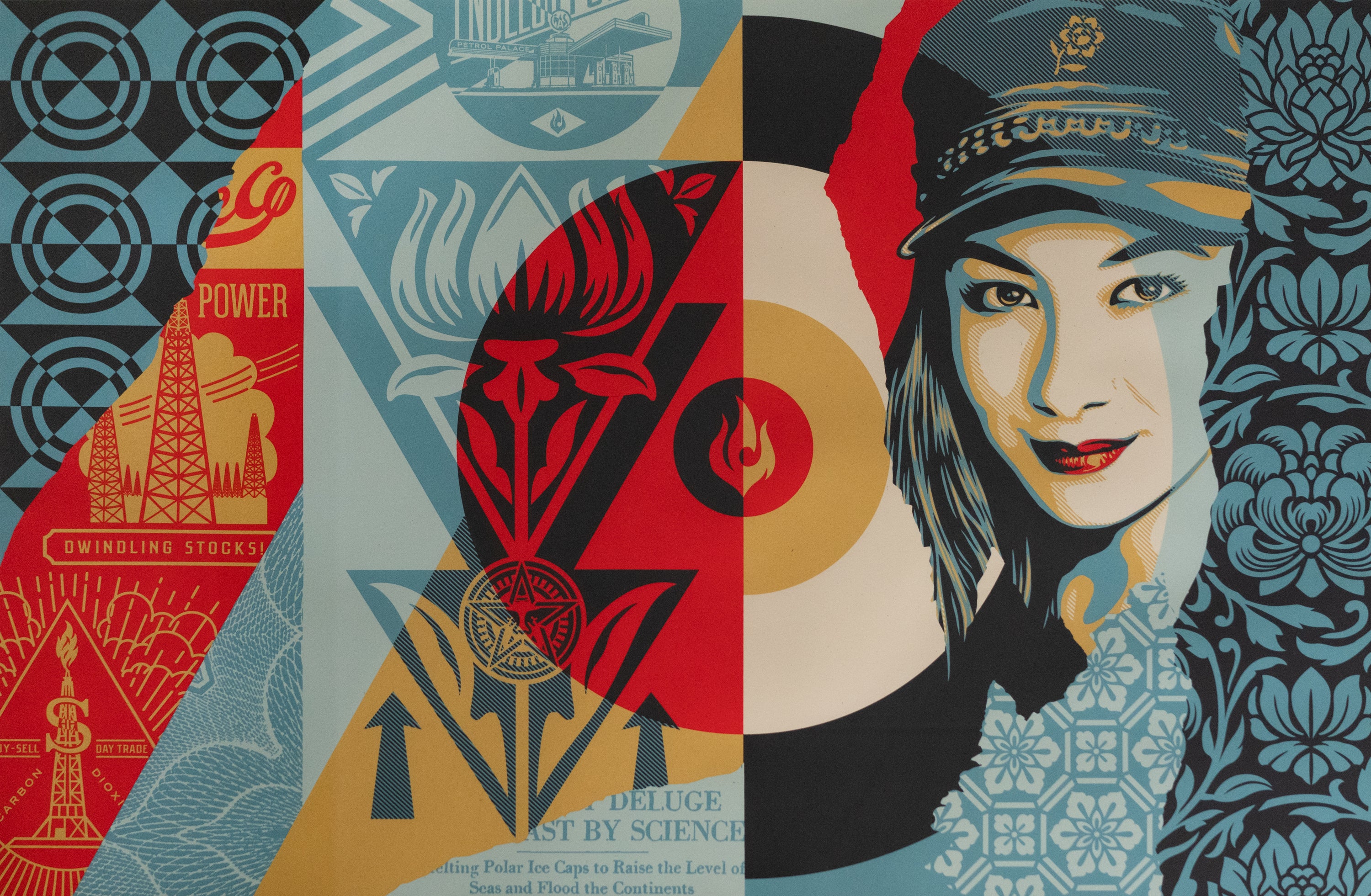 Shepard Fairey, Raise the Level, 2019