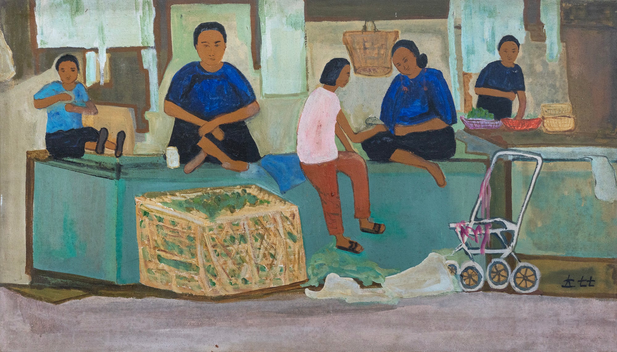 Chen Cheng Mei, At Leisure, 1977