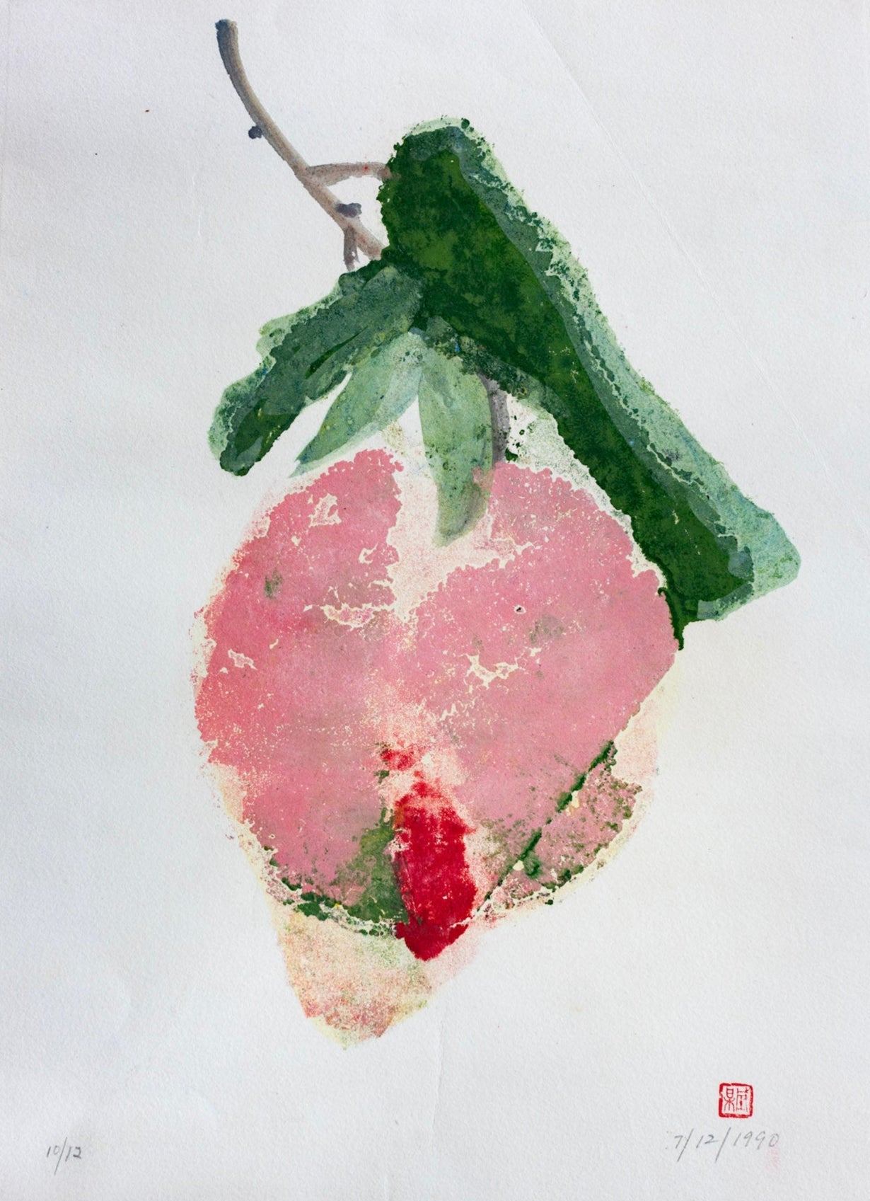 Chen Cheng Mei, Longevity Peach, 1990