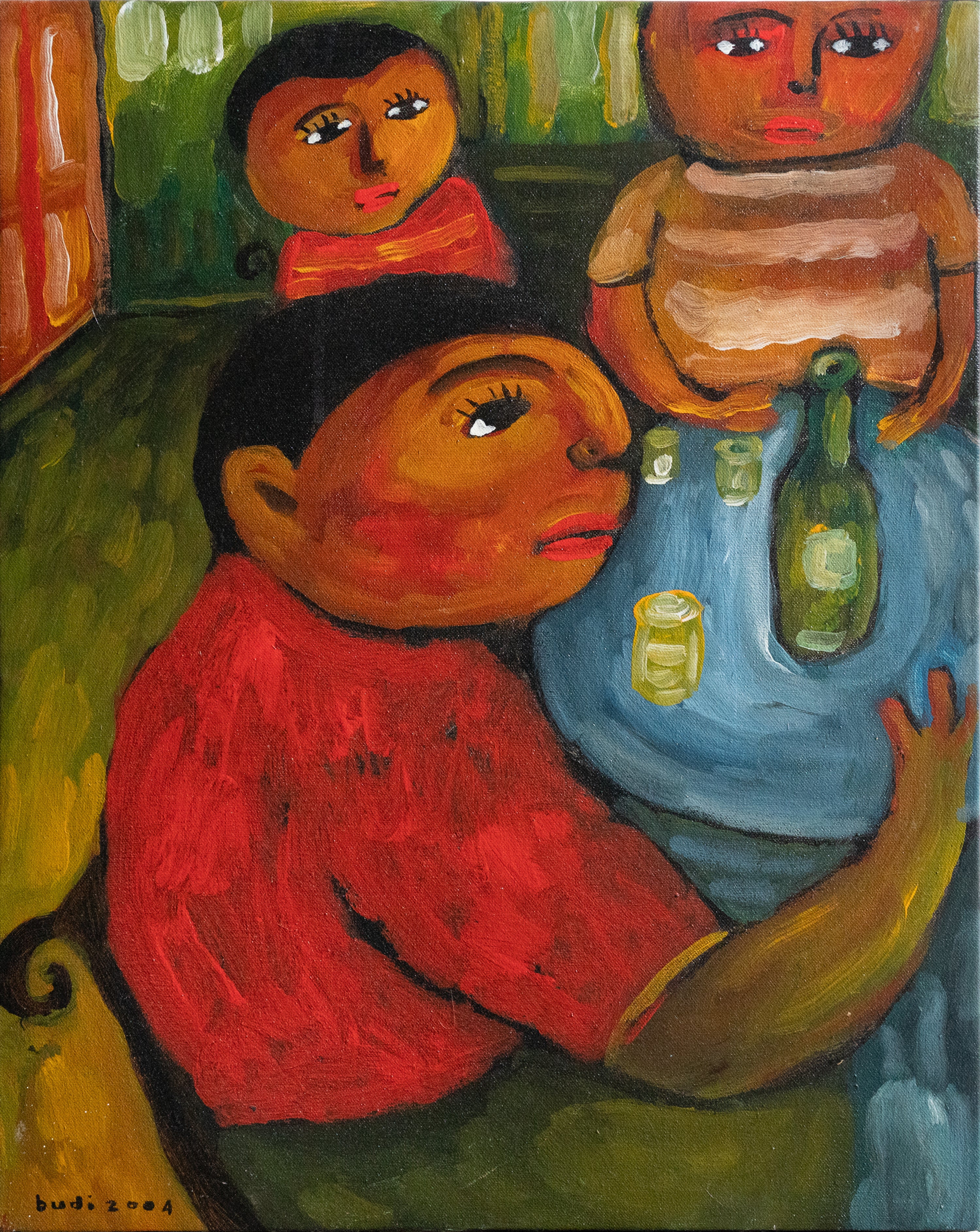 Budi Siswanto, In the Cafe, 2004