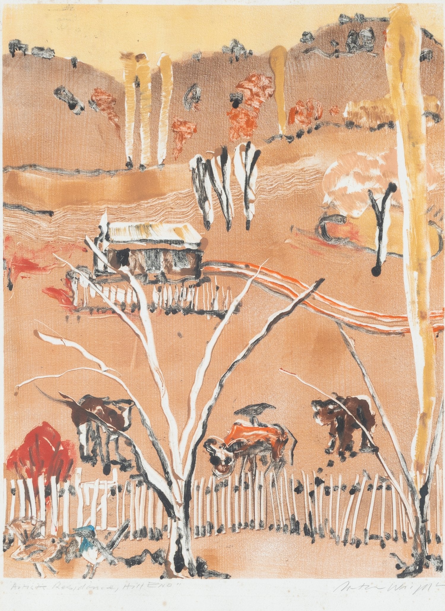 Peter Wright, Artist Residence on Hill End, Undated