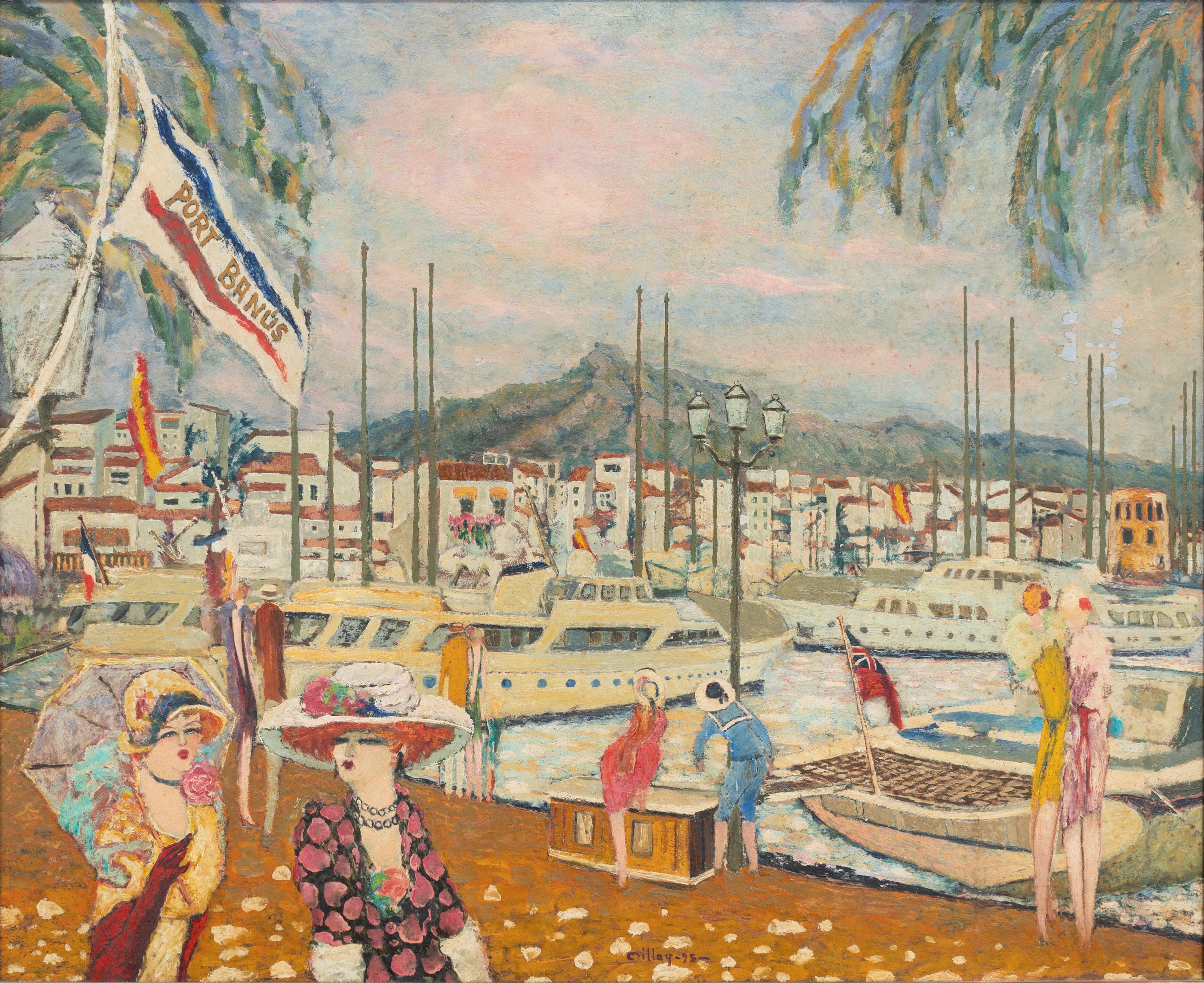 Ramon Dilley, Les Deux Anglaises de Port Banus, 1995 – Art Again