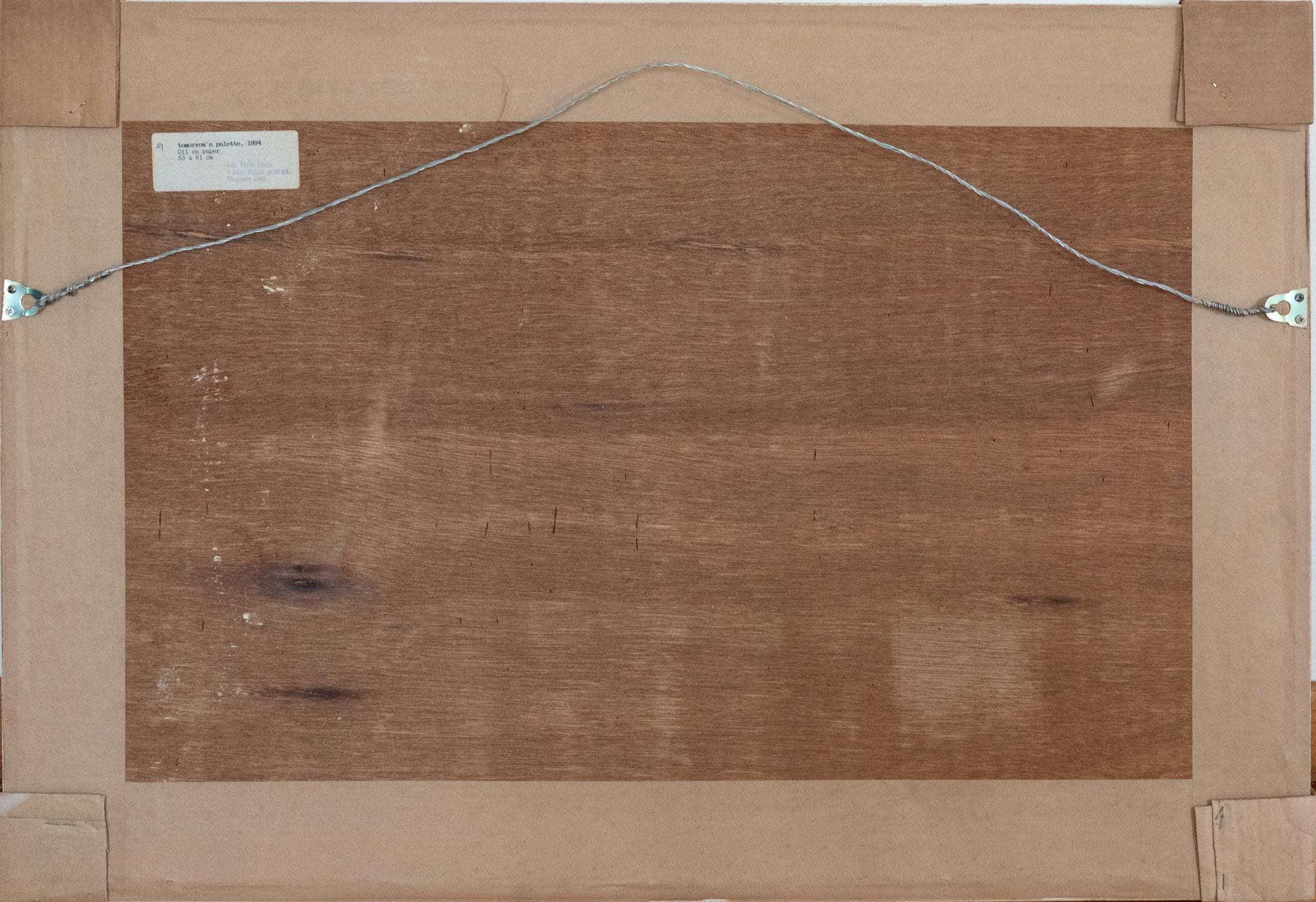 Lin Hsin Hsin, Tomorrow's Palette, 1994