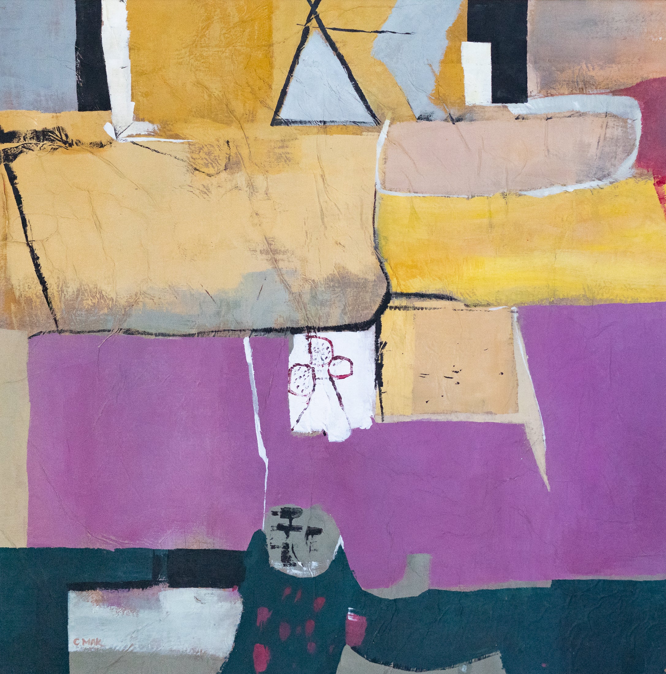 Christine Mak, Untitled (Purple), Undated