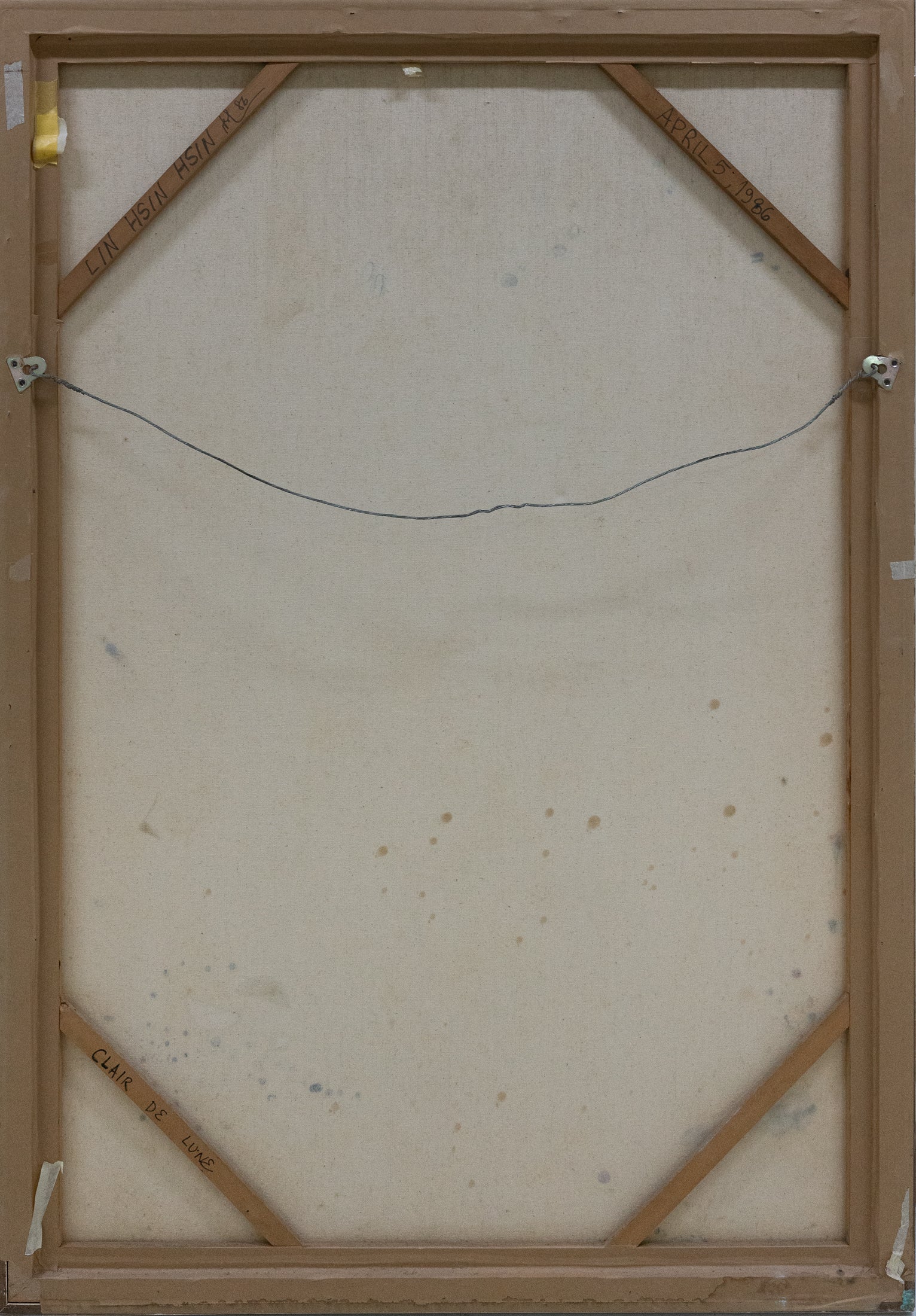 Lin Hsin Hsin, Clair de Lune, 1986