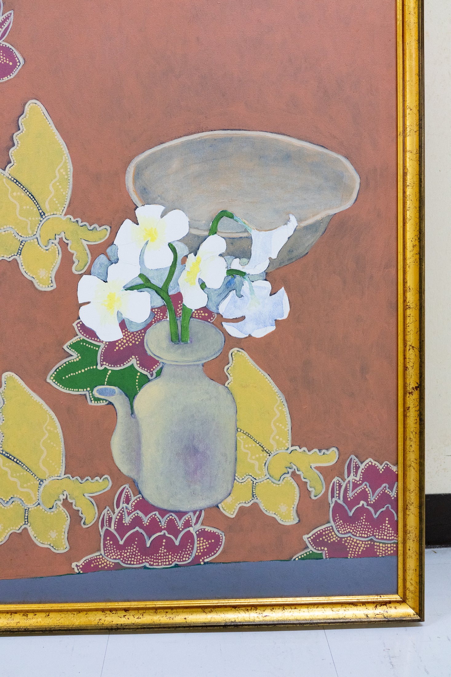 Teng Nee Cheong, Batik and Still Life 1, 1986