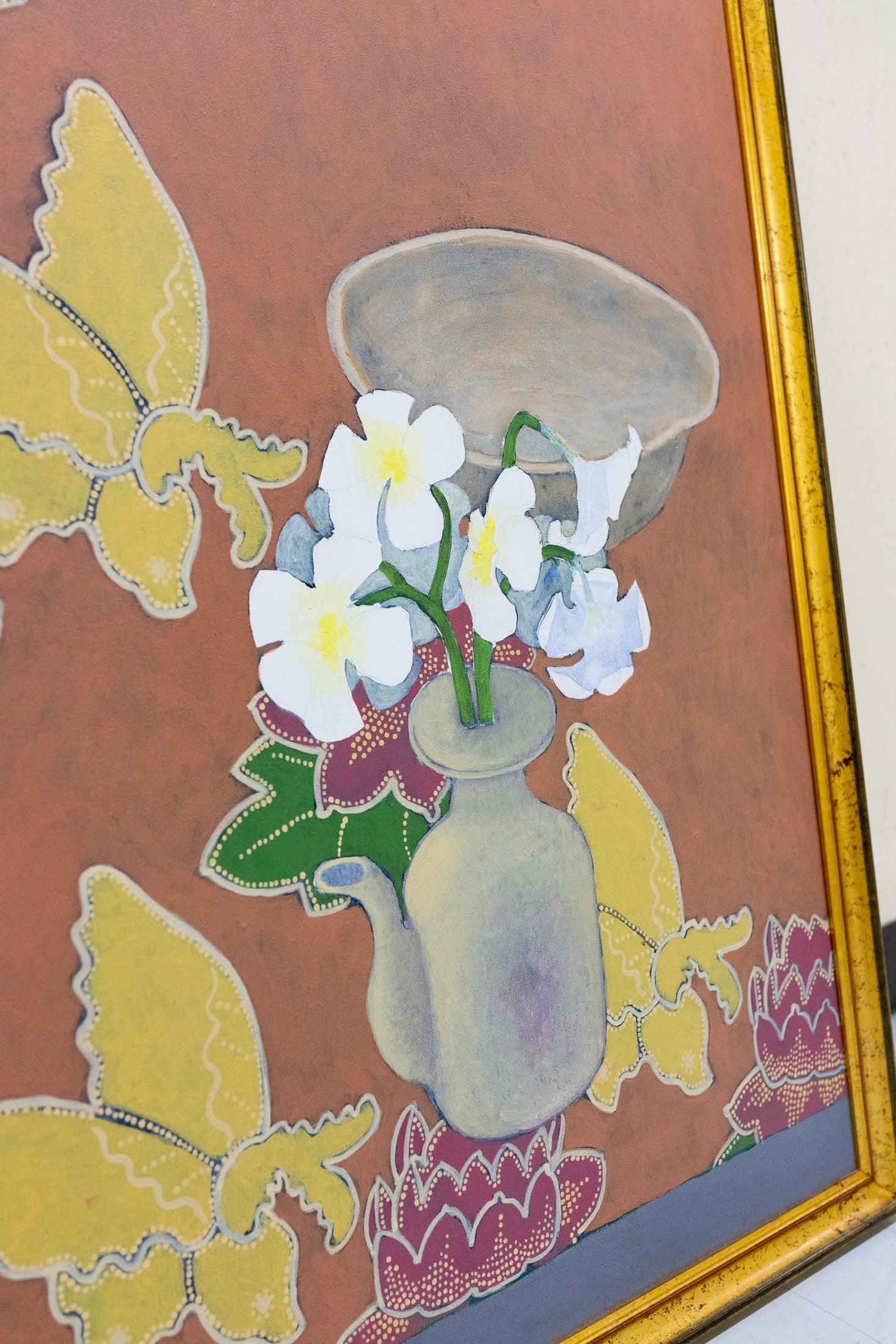 Teng Nee Cheong, Batik and Still Life 1, 1986