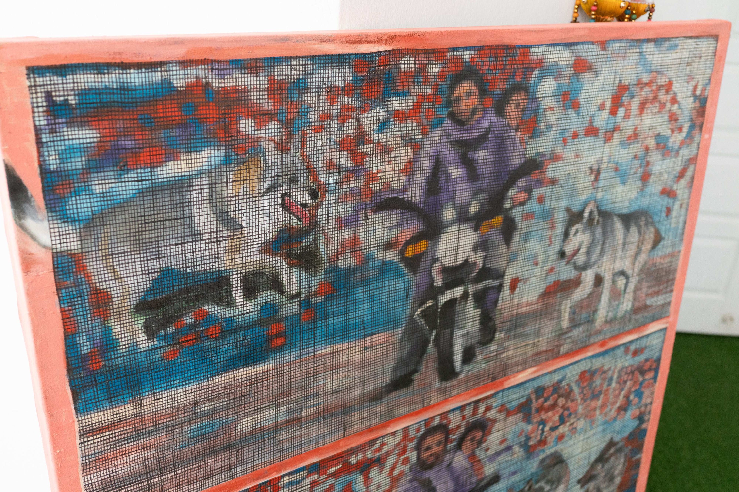 Mozhdeh Sajadi, Untitled (Pack), 2017