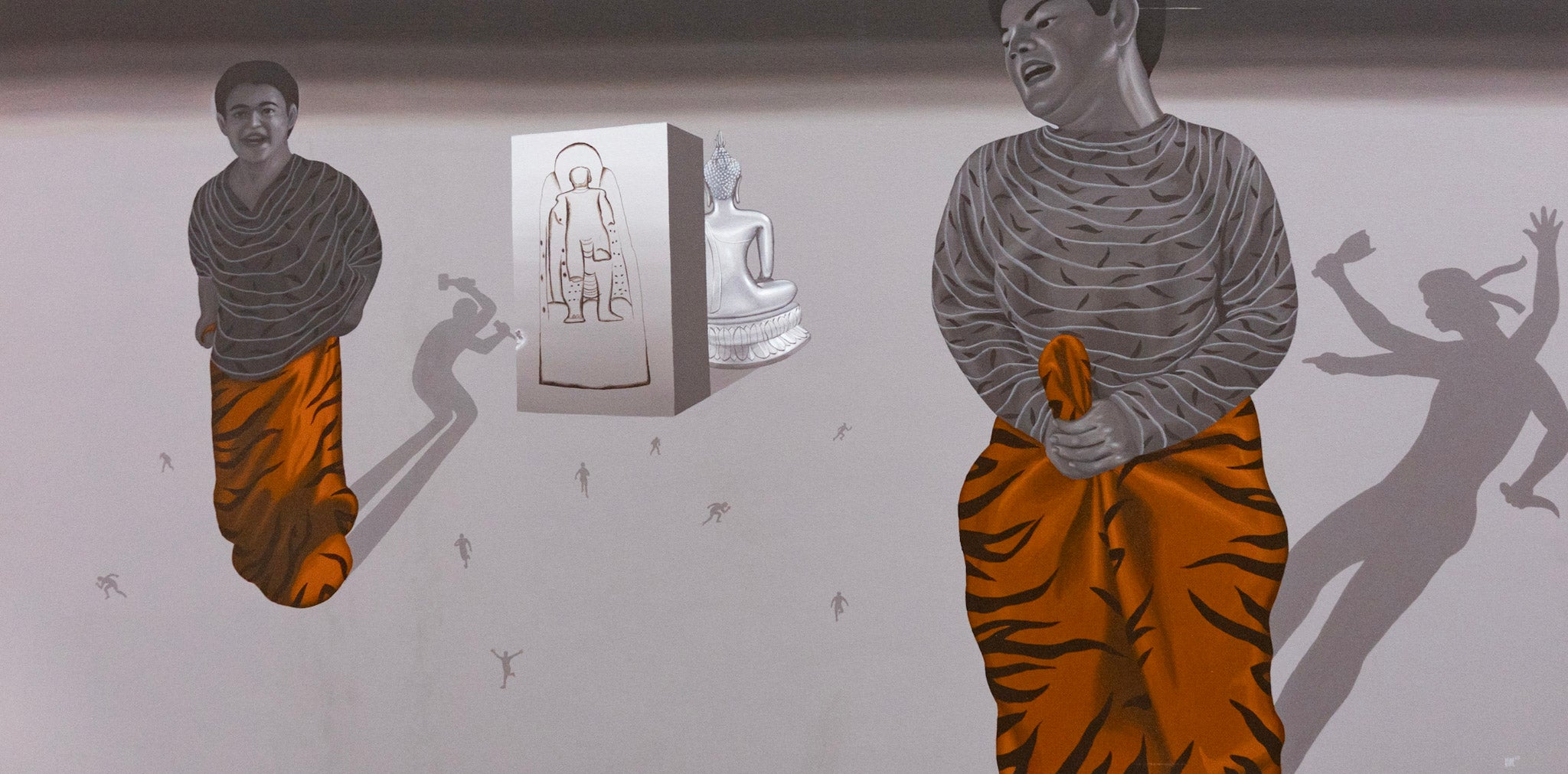 Rahul Mukherjee, Untitled (Tiger Pants), 2007