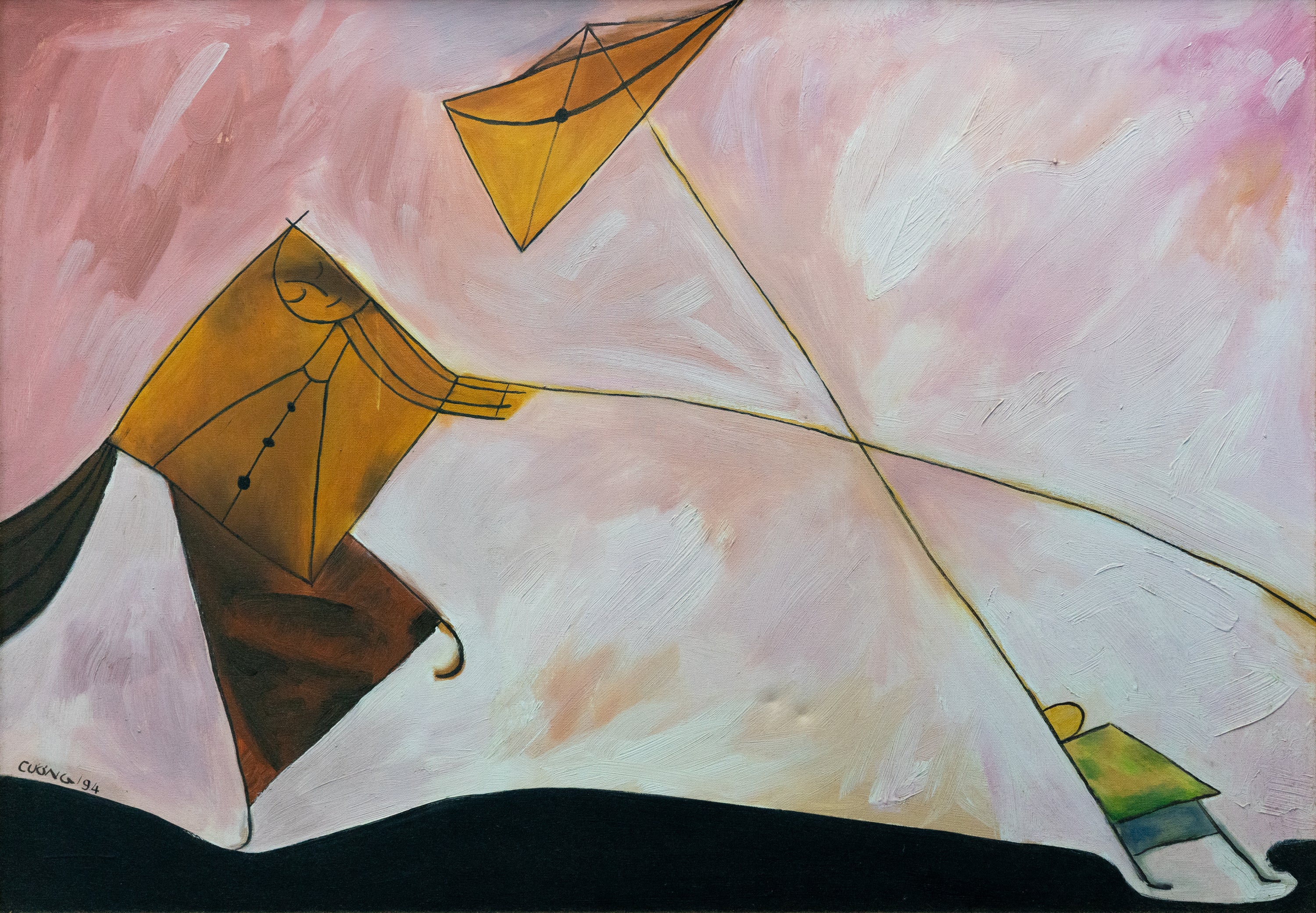 Le Thiet Cuong, Untitled (Kites), 1994