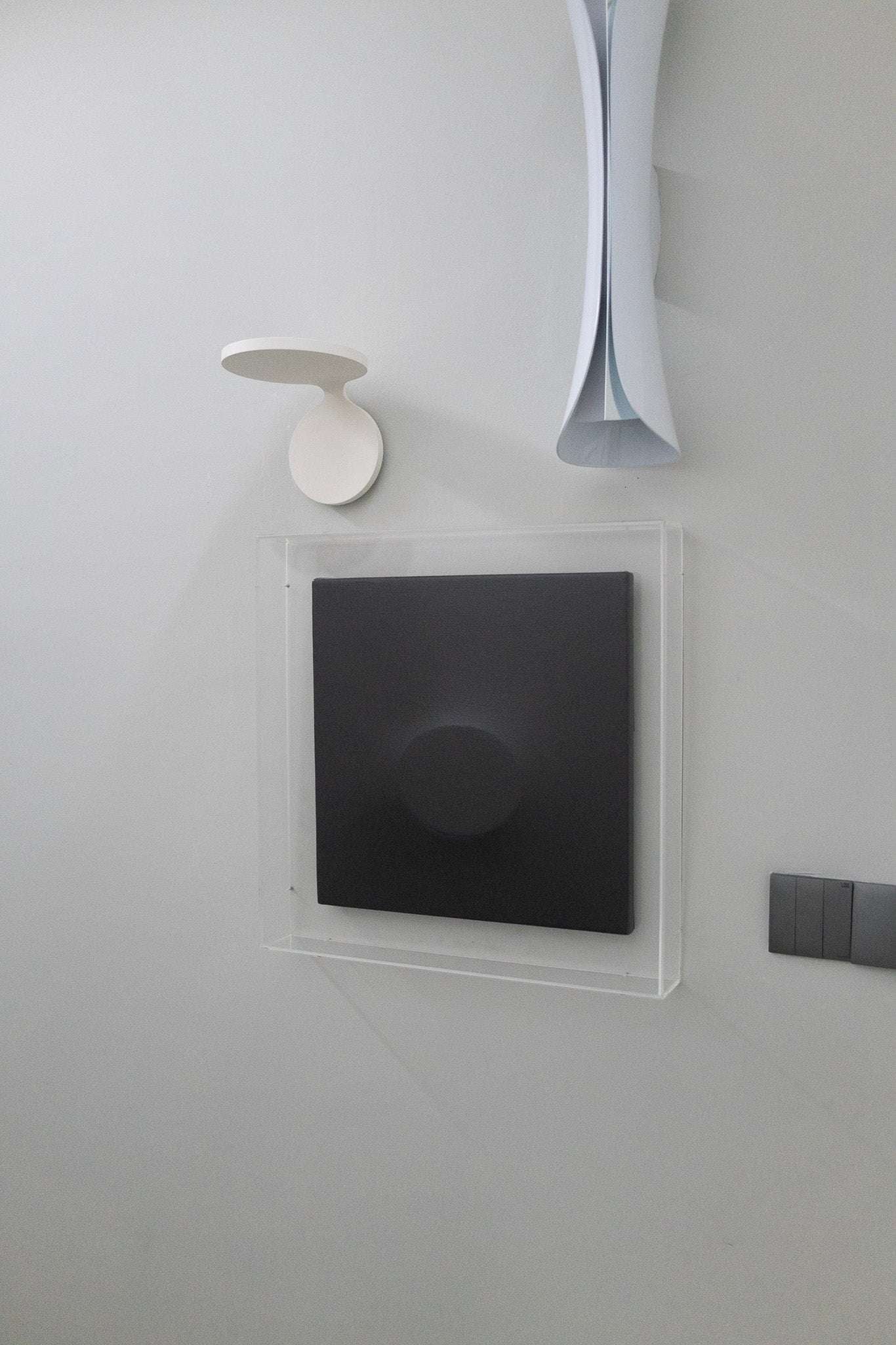 Turi Simeti, Un Ovale Blu (A Blue Oval), 2005