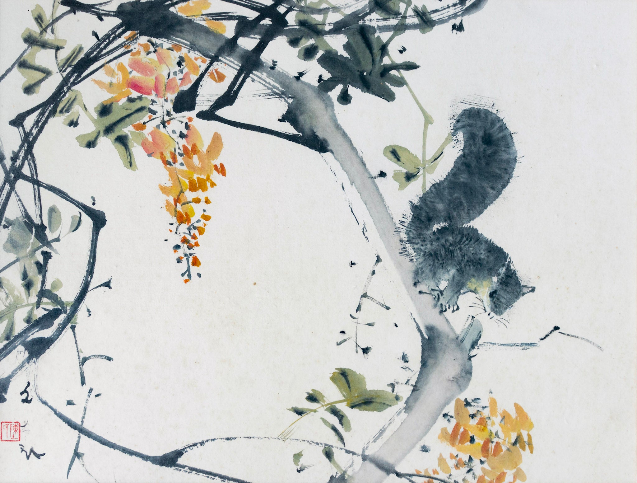 Chen Wen Hsi, Squirrel, Undated