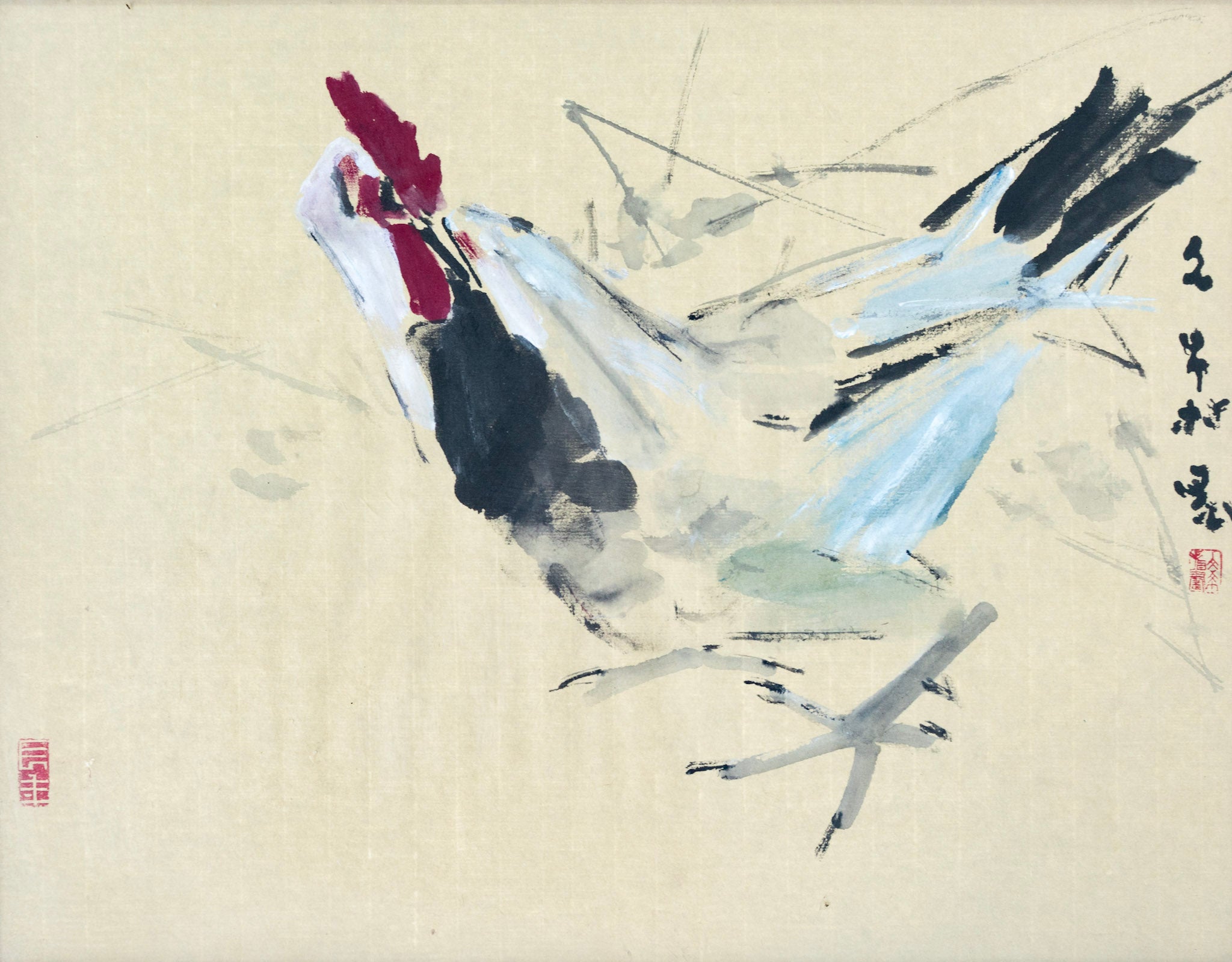 Chen Wen Hsi, Rooster, Undated