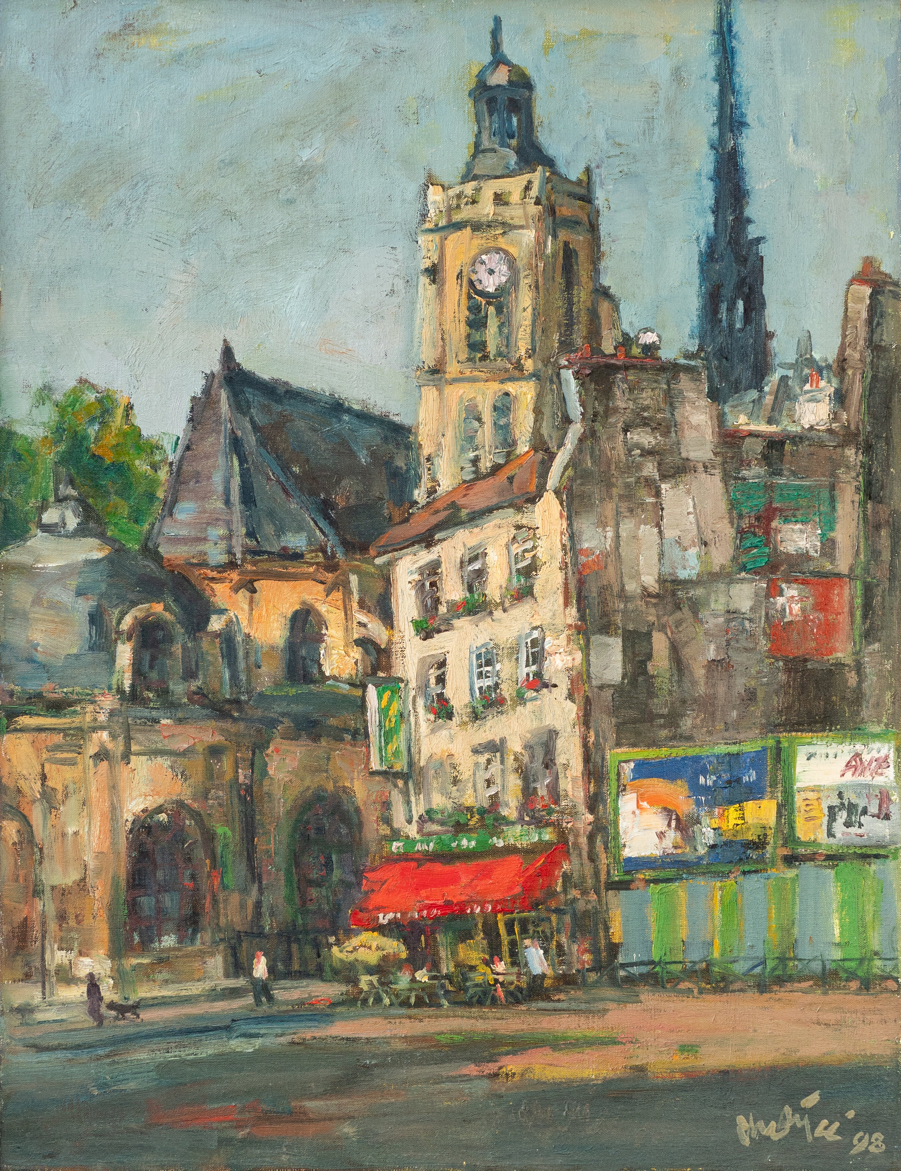 Tan Choh Tee, Untitled (View of the Notre Dame), 1998