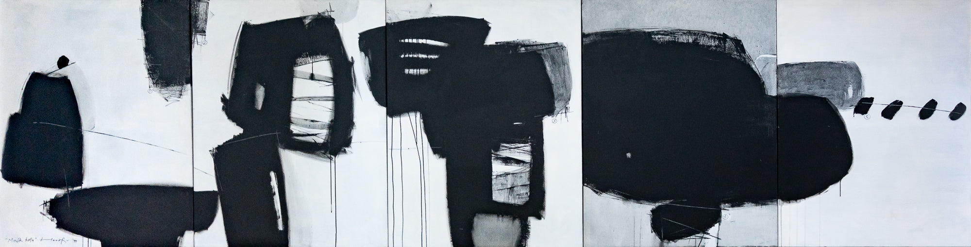 Hanafi, Musik Kota (5 panels), 1999