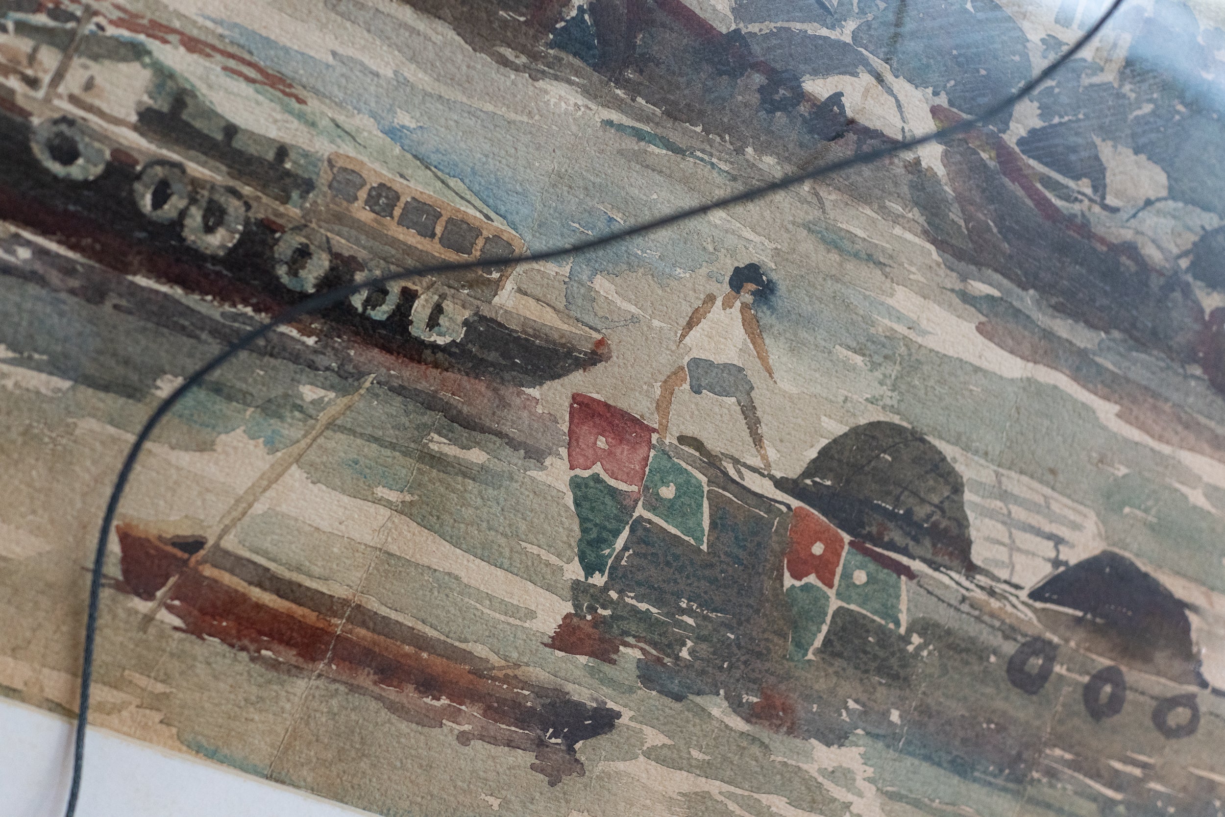 Lee Choon Kee, Singapore River Scenes, 1981