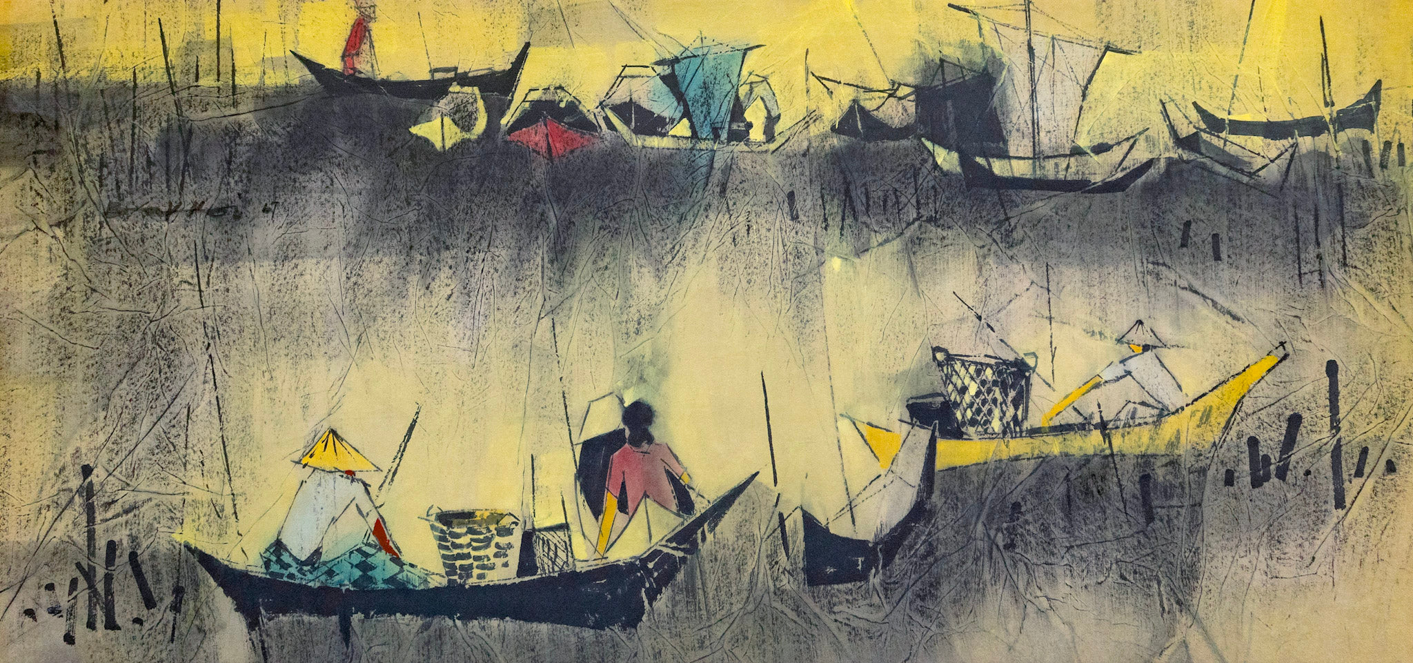 Tay Bak Koi, Floating Market, 1967