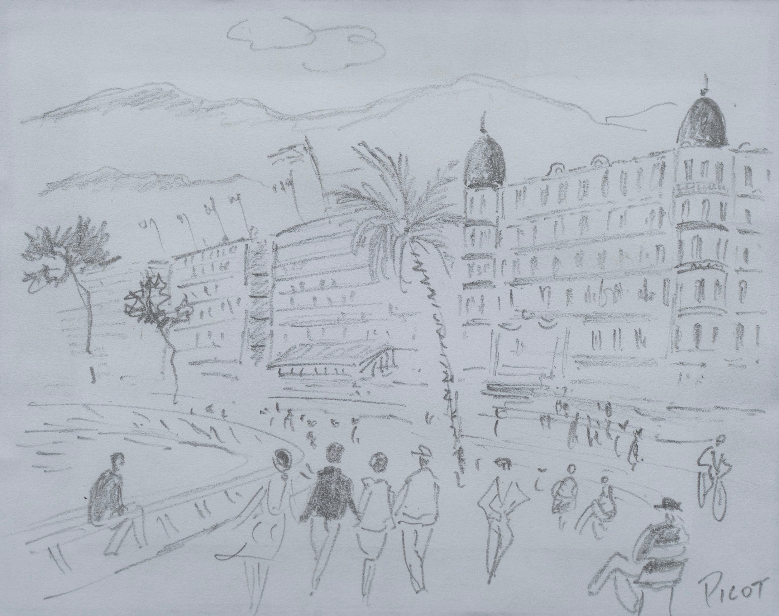 Jean-Claude Picot, Personal sketch, 2010