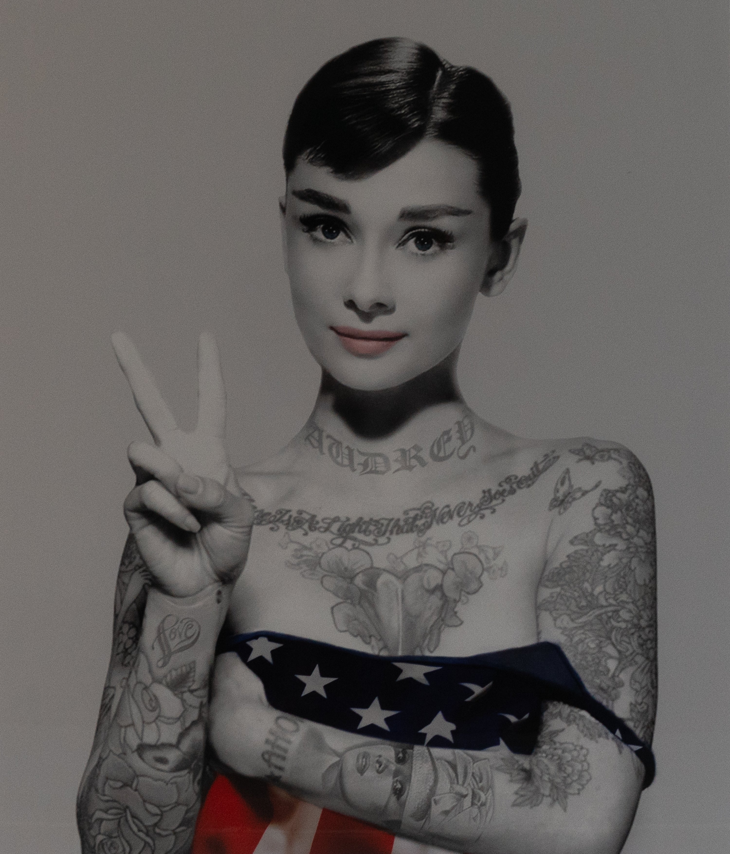 Dirty Hans, "Punk" Audrey Hepburn (Edition 18/40), 2016