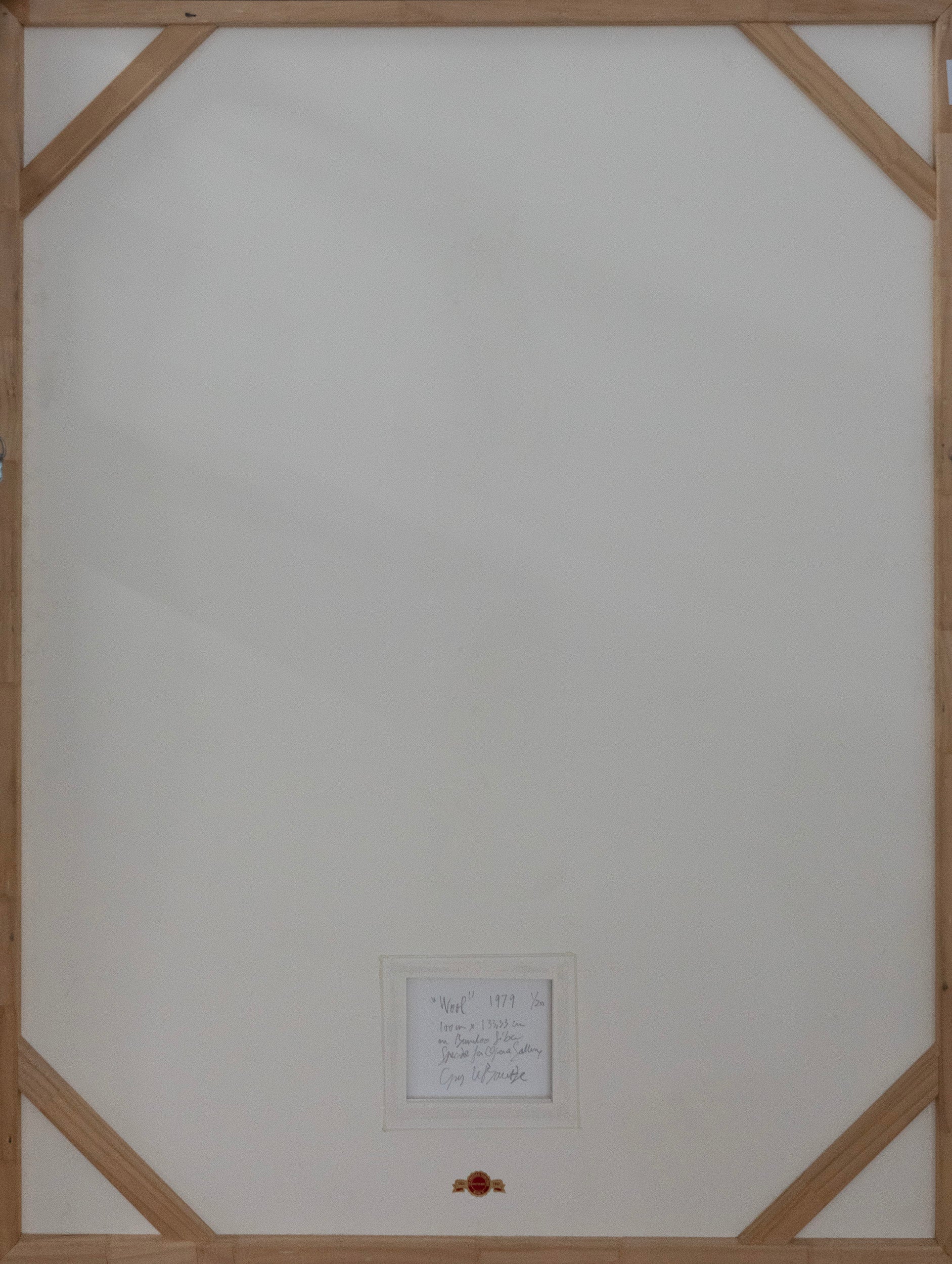 Guy Le Baube, Wool, 1979