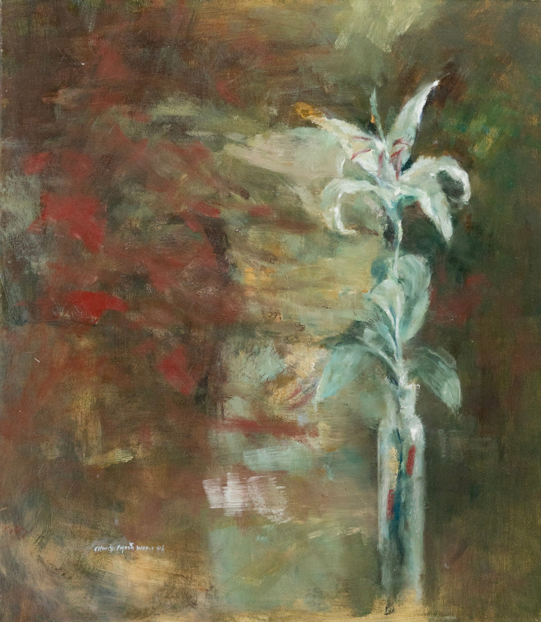 Chong Choon Woon, Untitled (White Flower), 2006