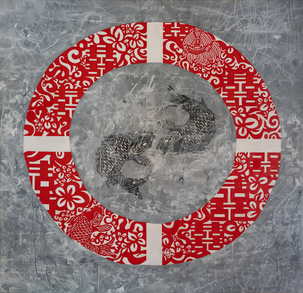 Justin Lee, The Olympic Double Happiness Kois, 2008