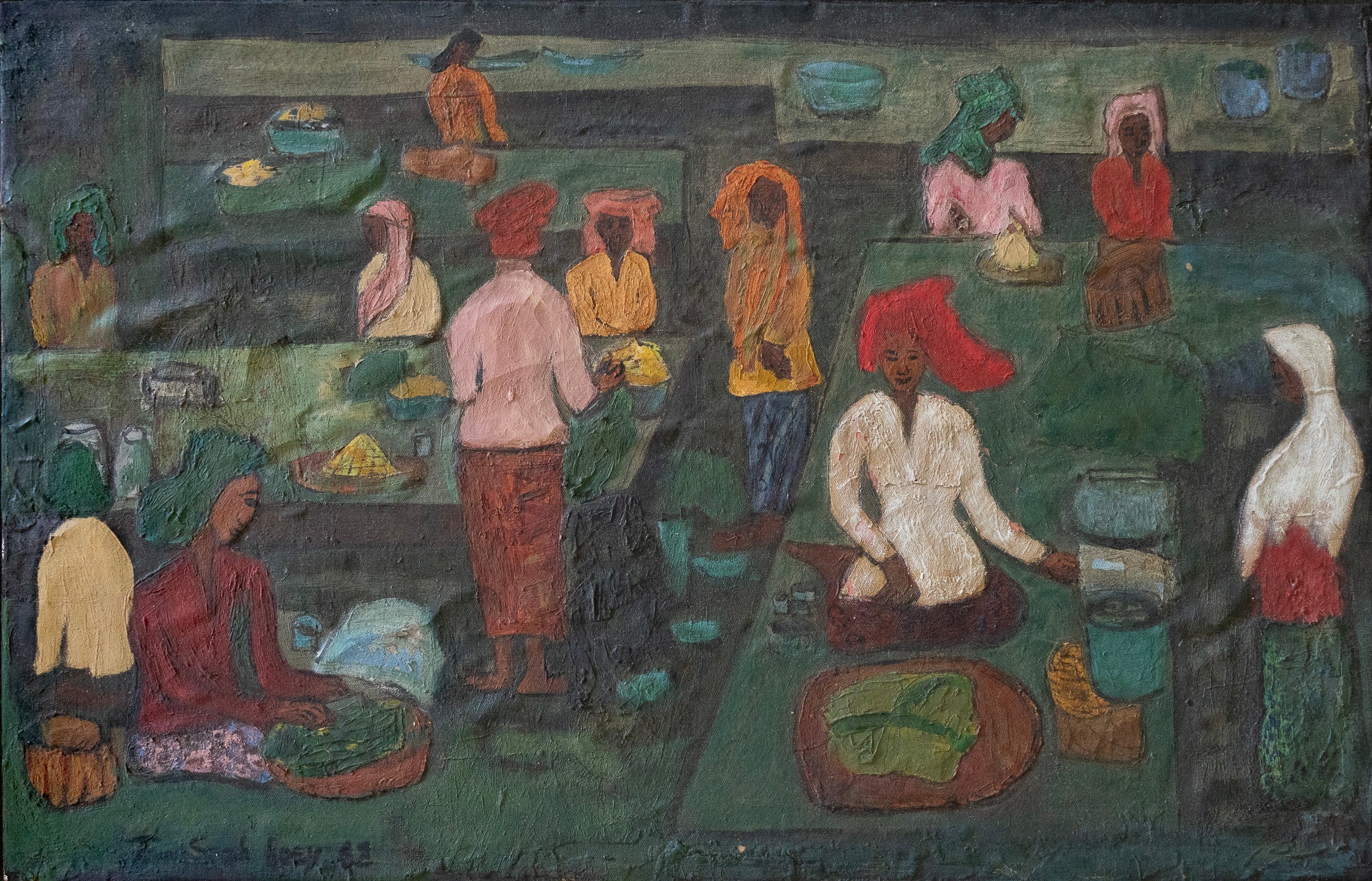 Chen Cheng Mei, Kota Bahru Market, Kelantan, Malaysia, 1962