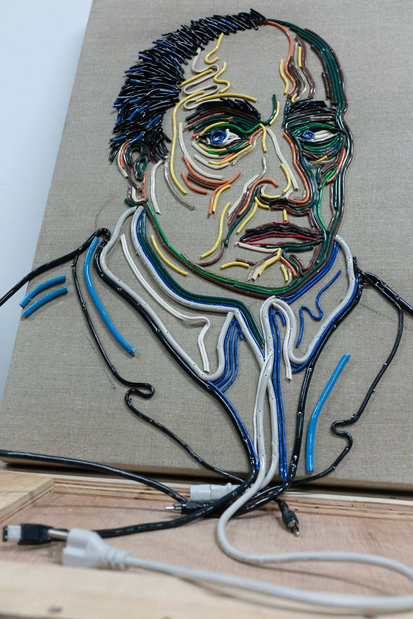 Federico Uribe, Portrait #4, Undated