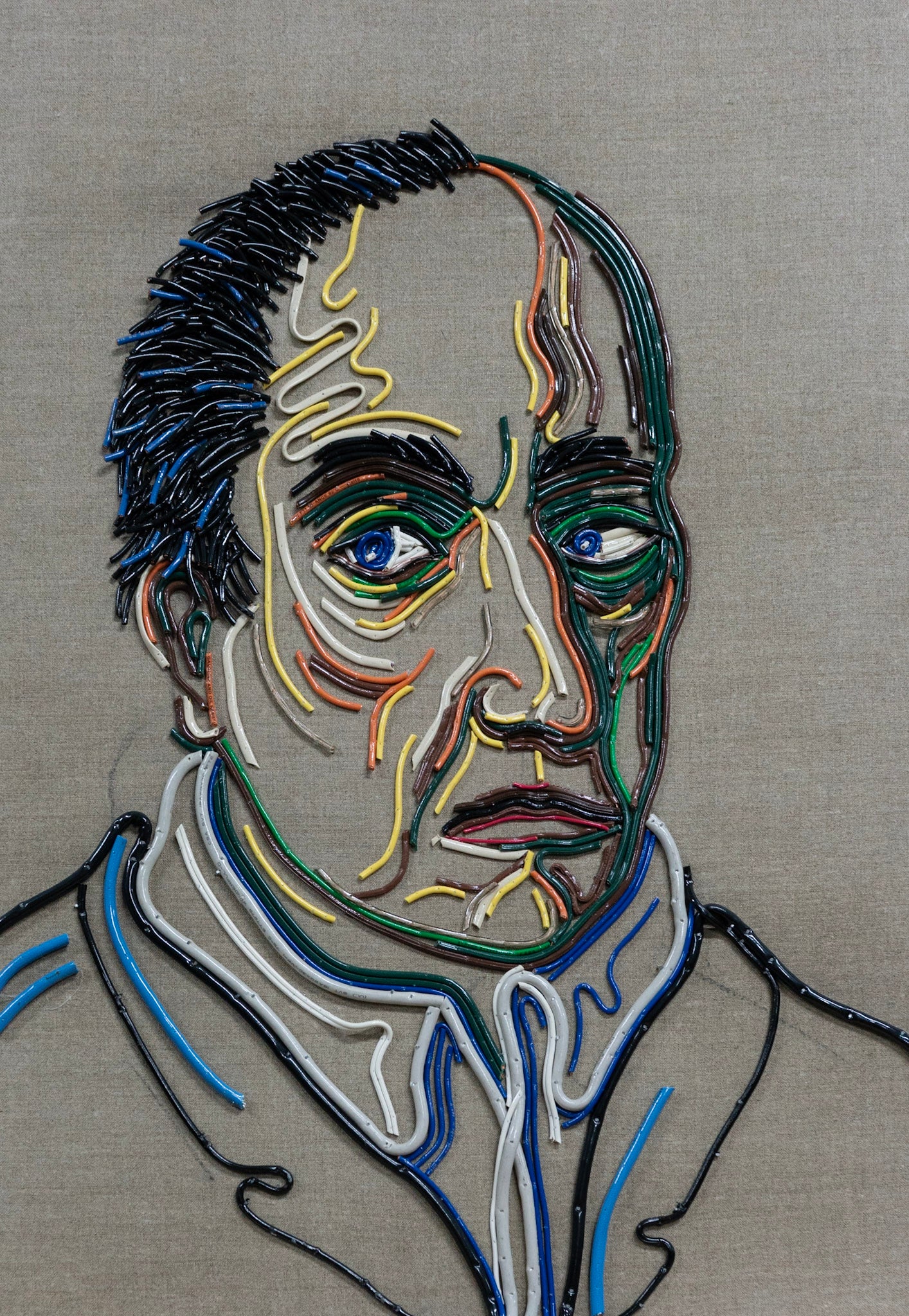 Federico Uribe, Portrait #4, Undated