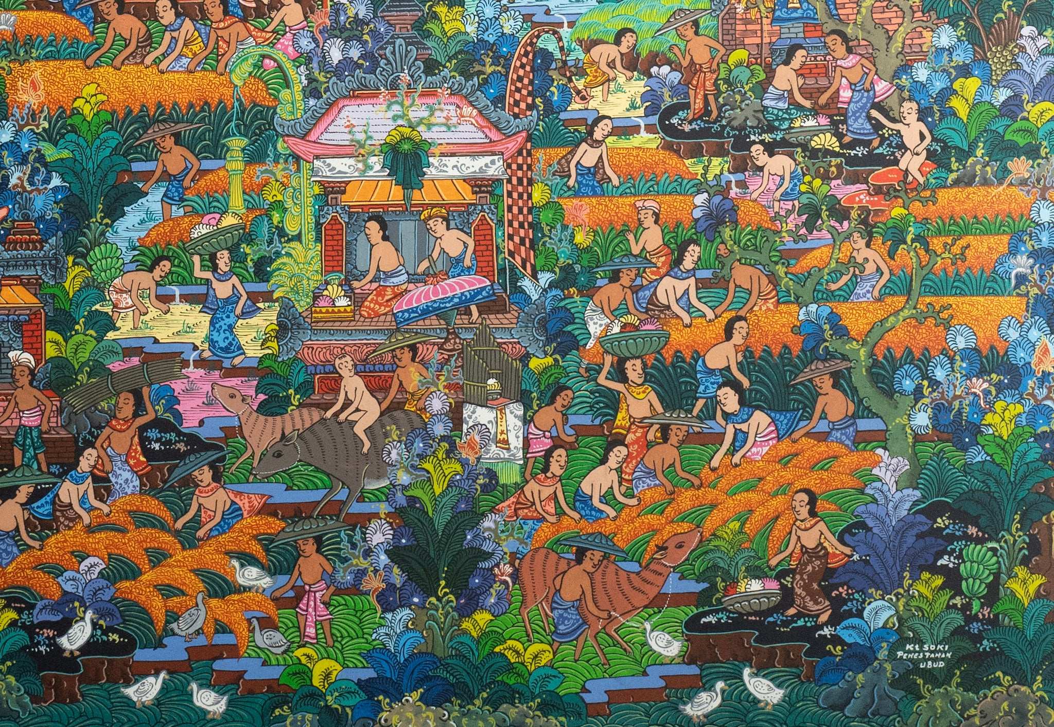 I Ketut Soki, Penen Di Bali, 2022 – Art Again