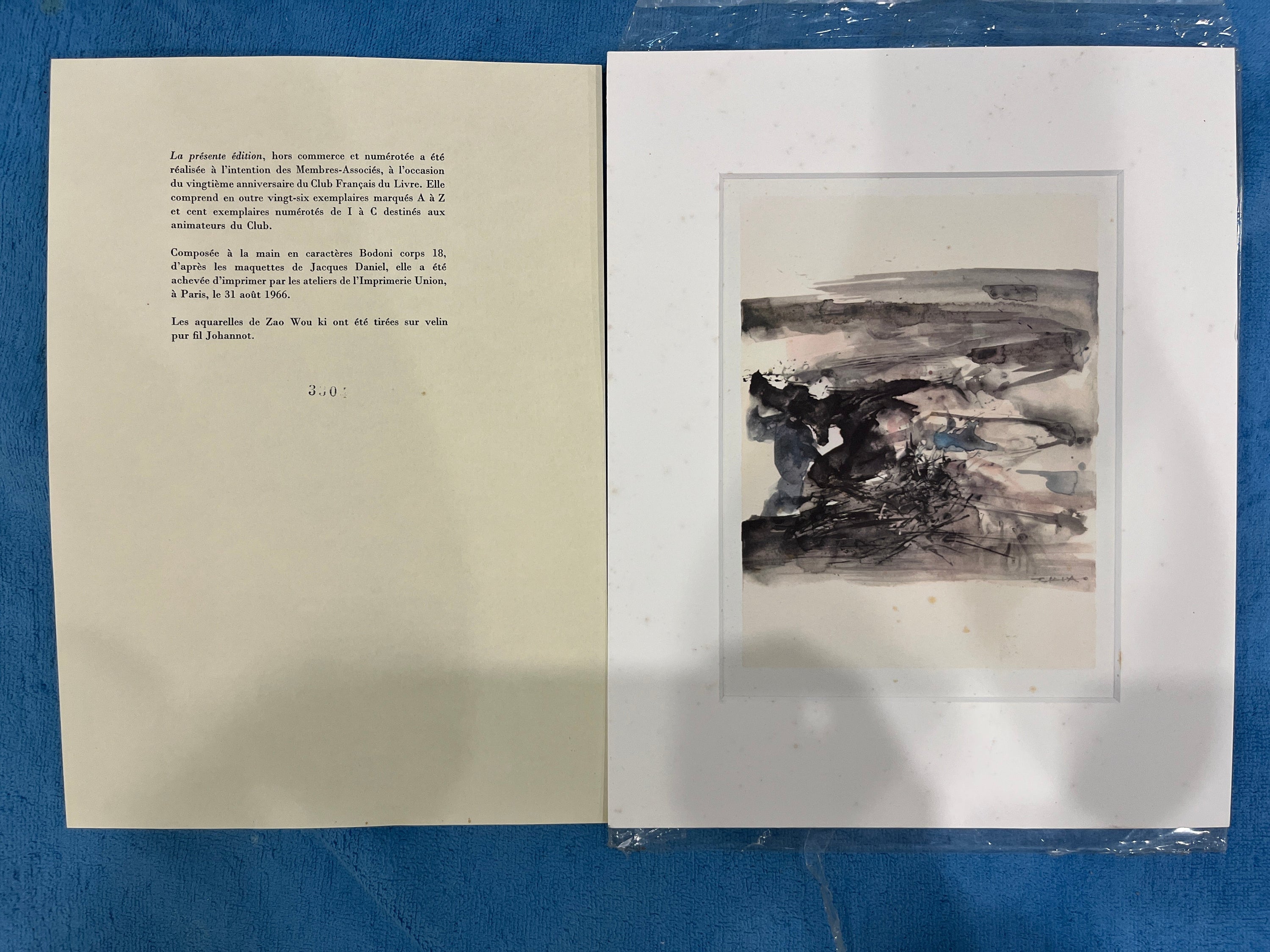 Zao Wou Ki, Untitled (Autumnal Hike), Undated
