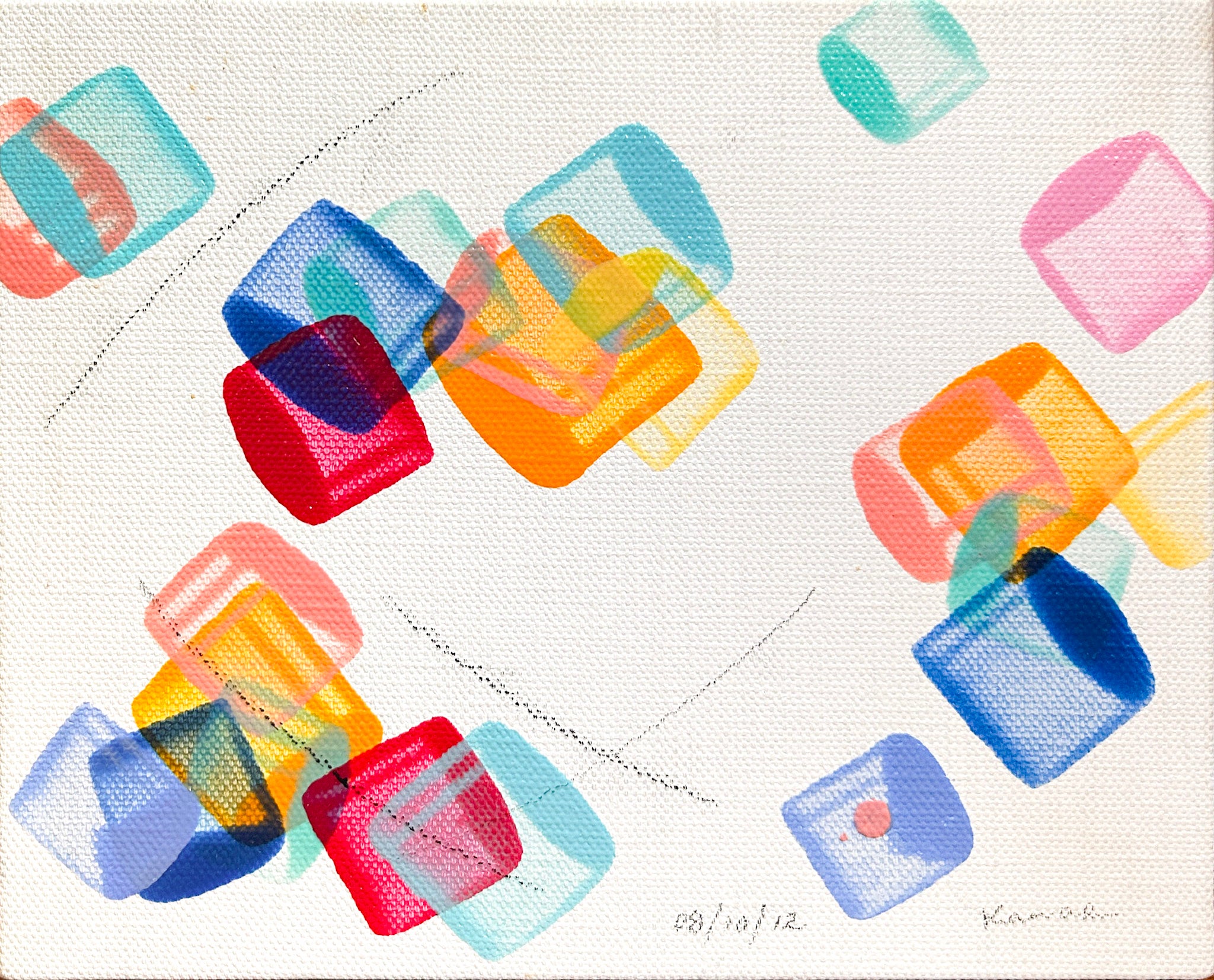 Kanae Toyama, Illuminating Stone Turquoise, 2012