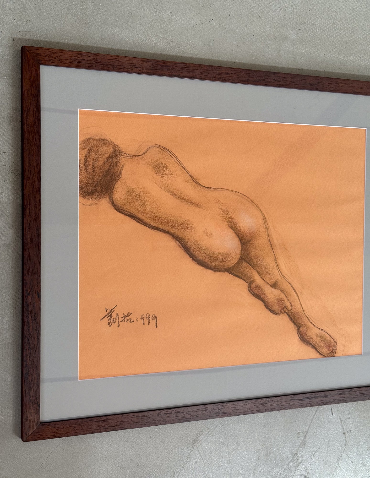 Liu Kang, Reclining Nude, 1999