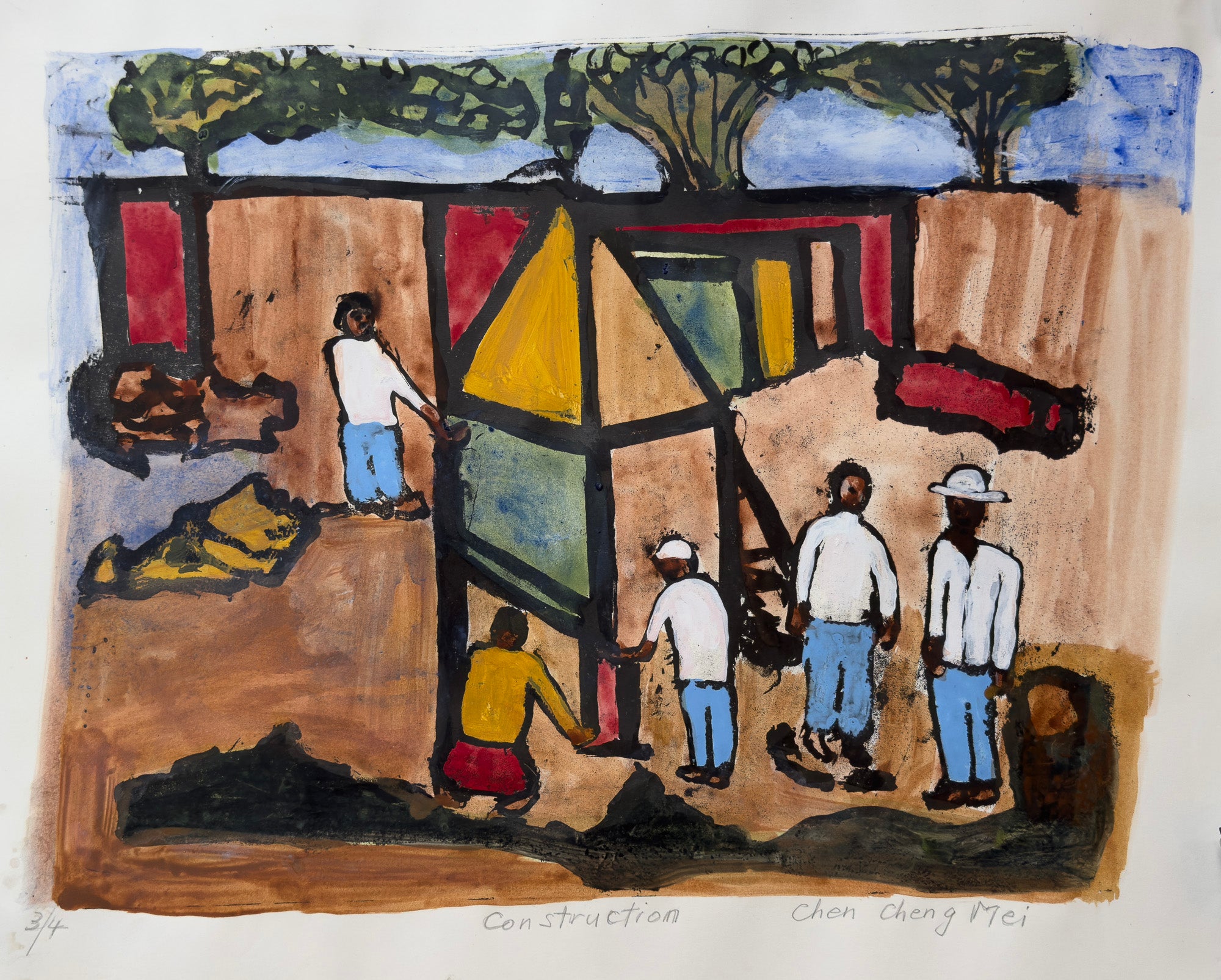 Chen Cheng Mei, Construction, 2004